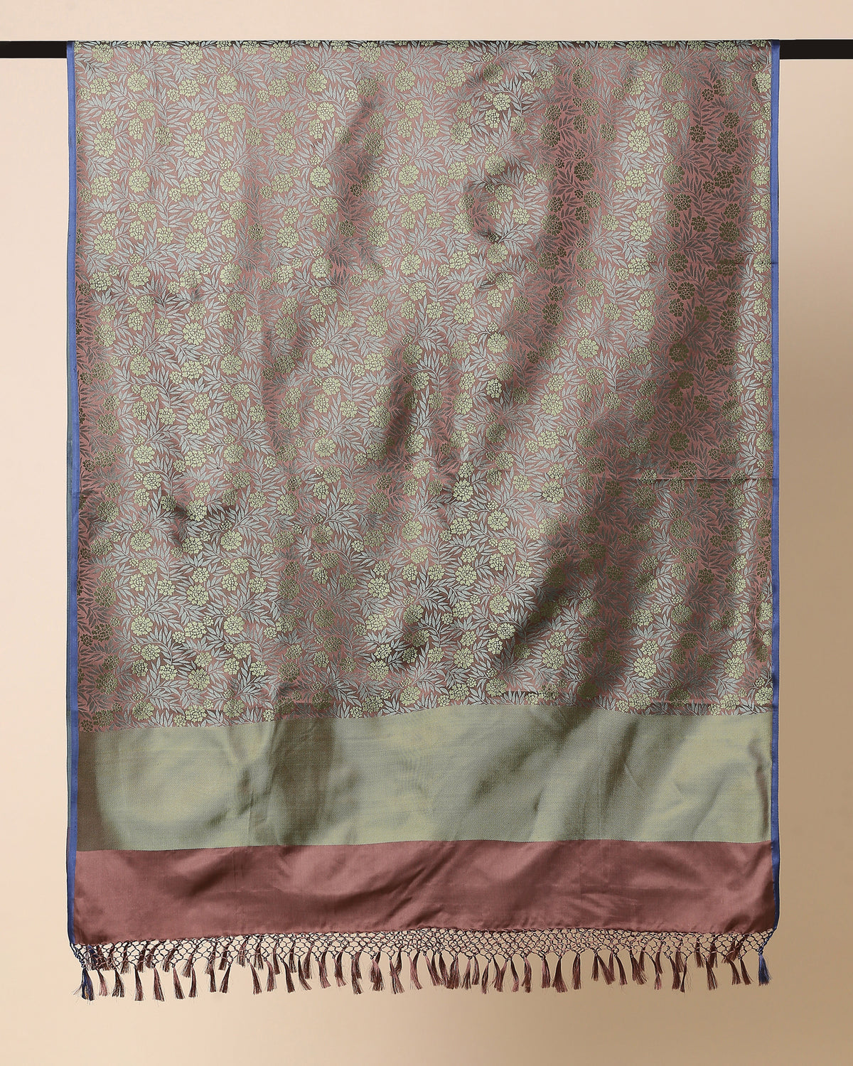 Bushra Banarasi Tanchoi Silk Dupatta