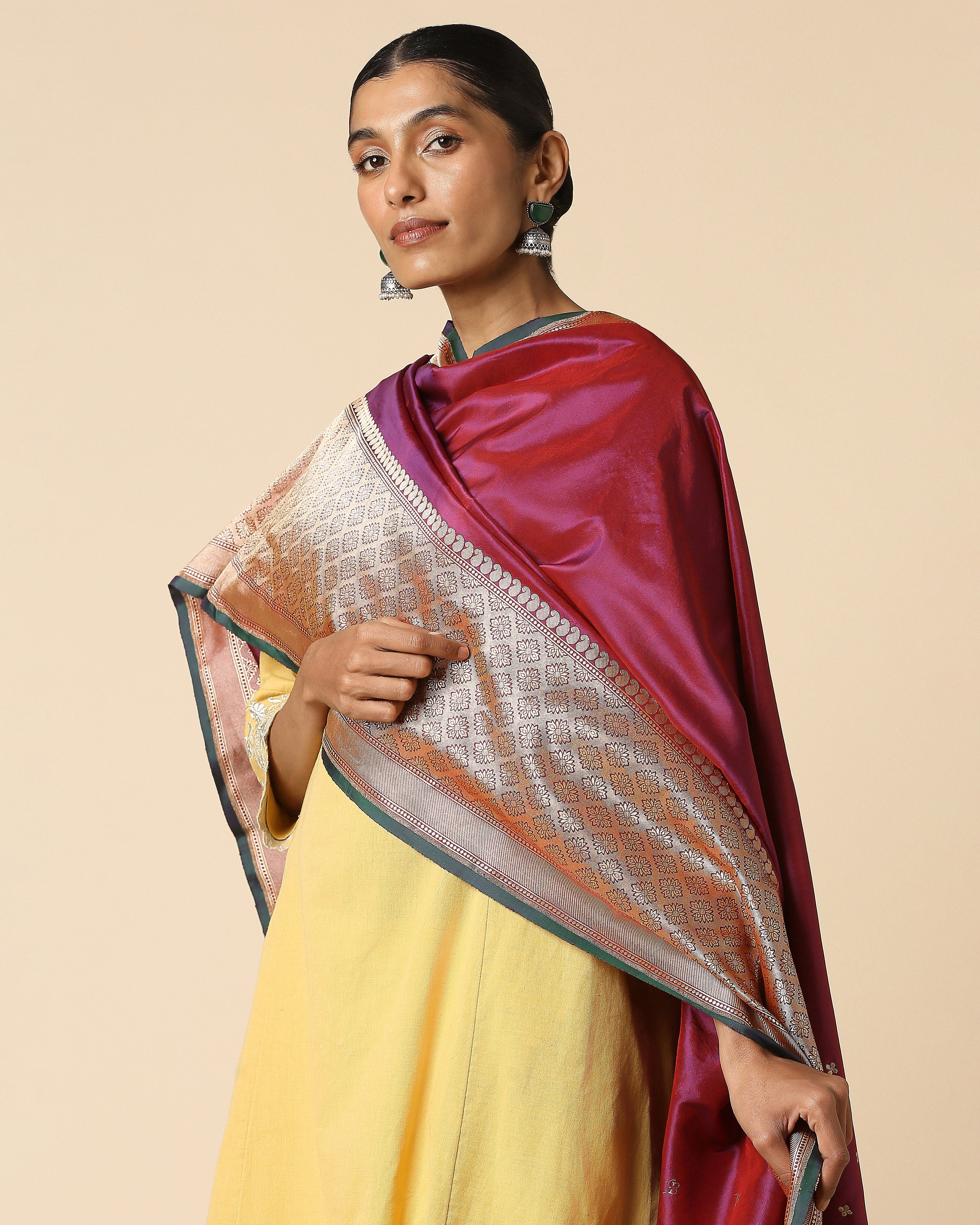 Sitar Banarasi Kadwa Silk Dupatta