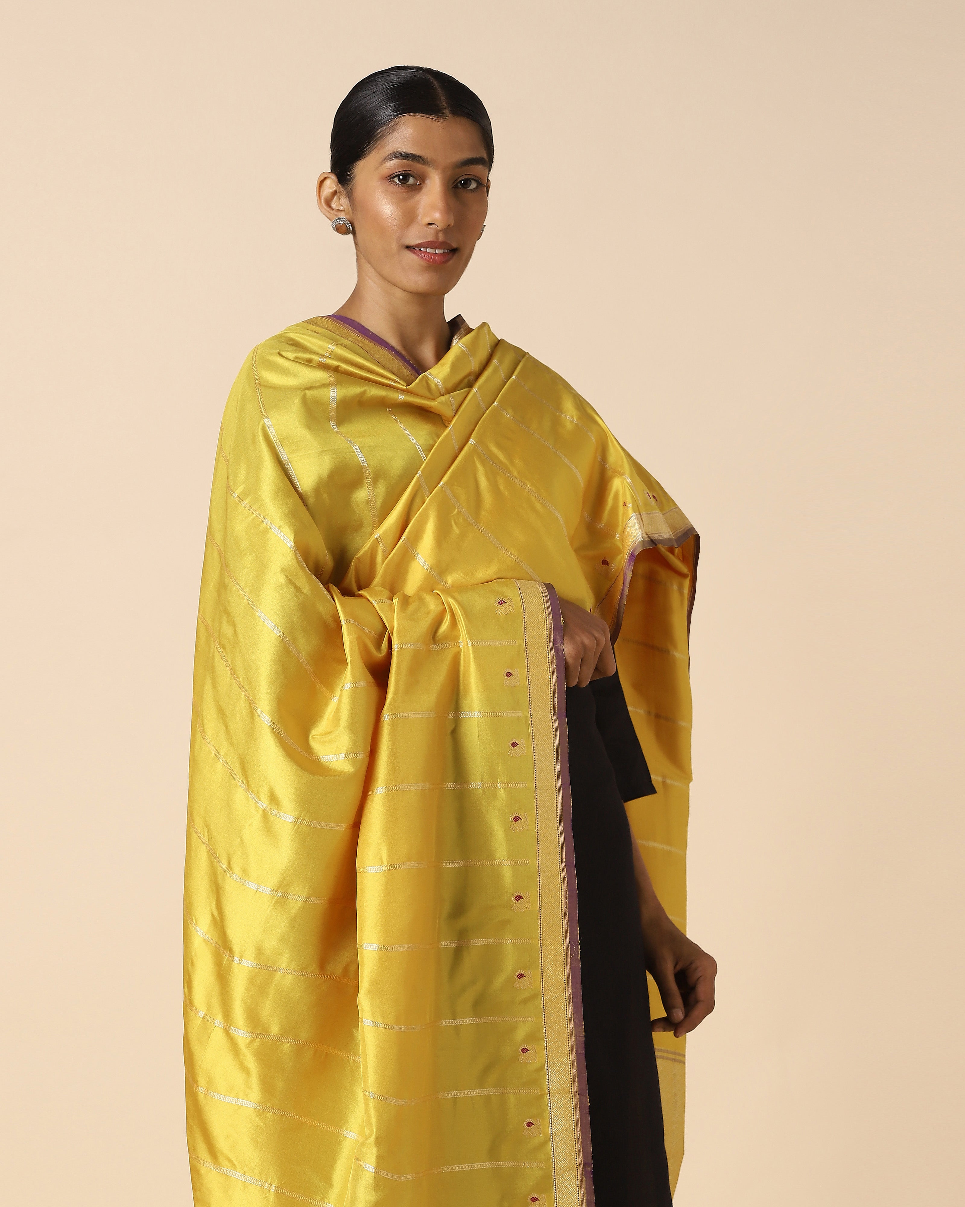 Lekshmi Banarasi Kadwa Silk Dupatta