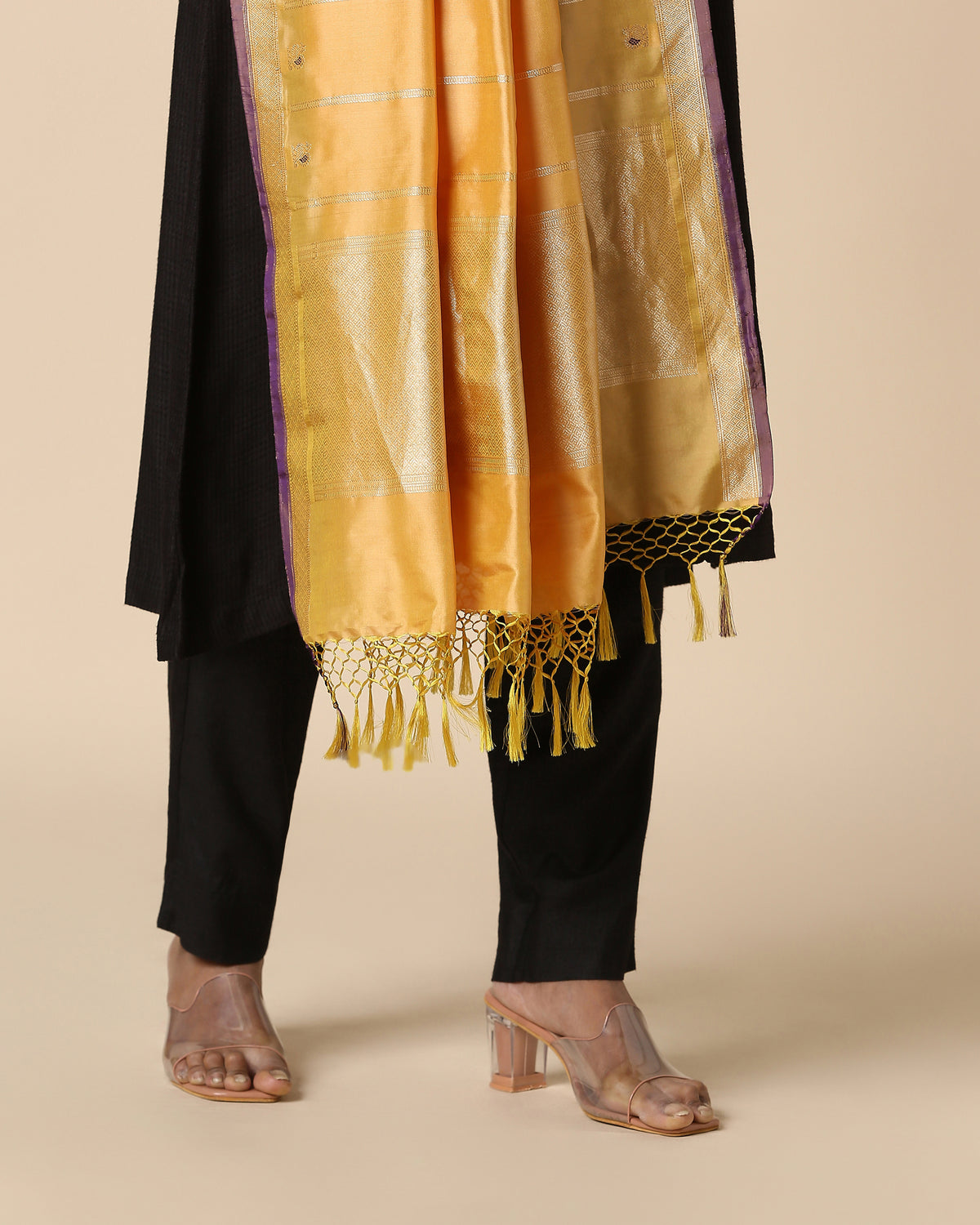 Lekshmi Banarasi Kadwa Silk Dupatta