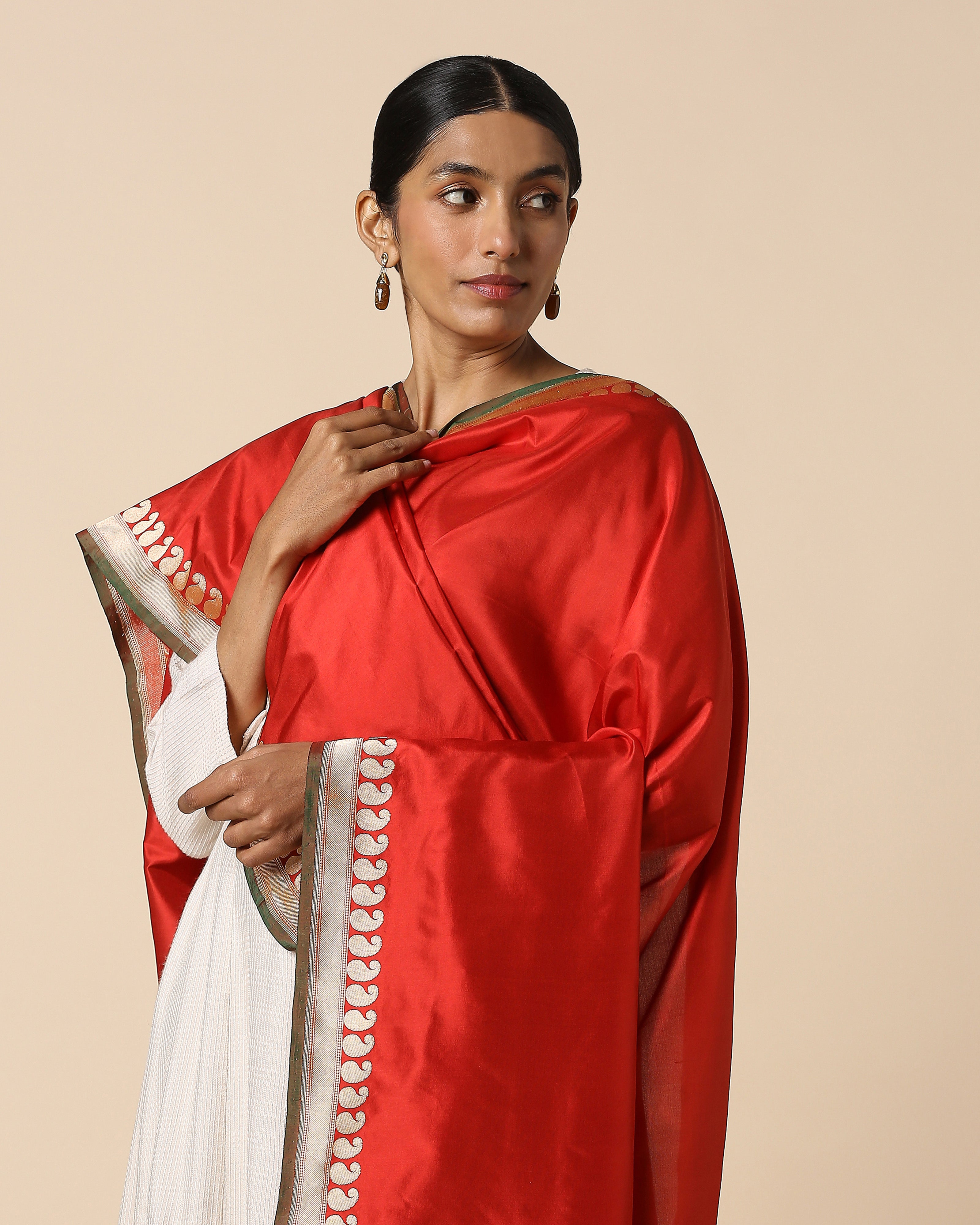 Sreya Banarasi Kadwa Silk Dupatta