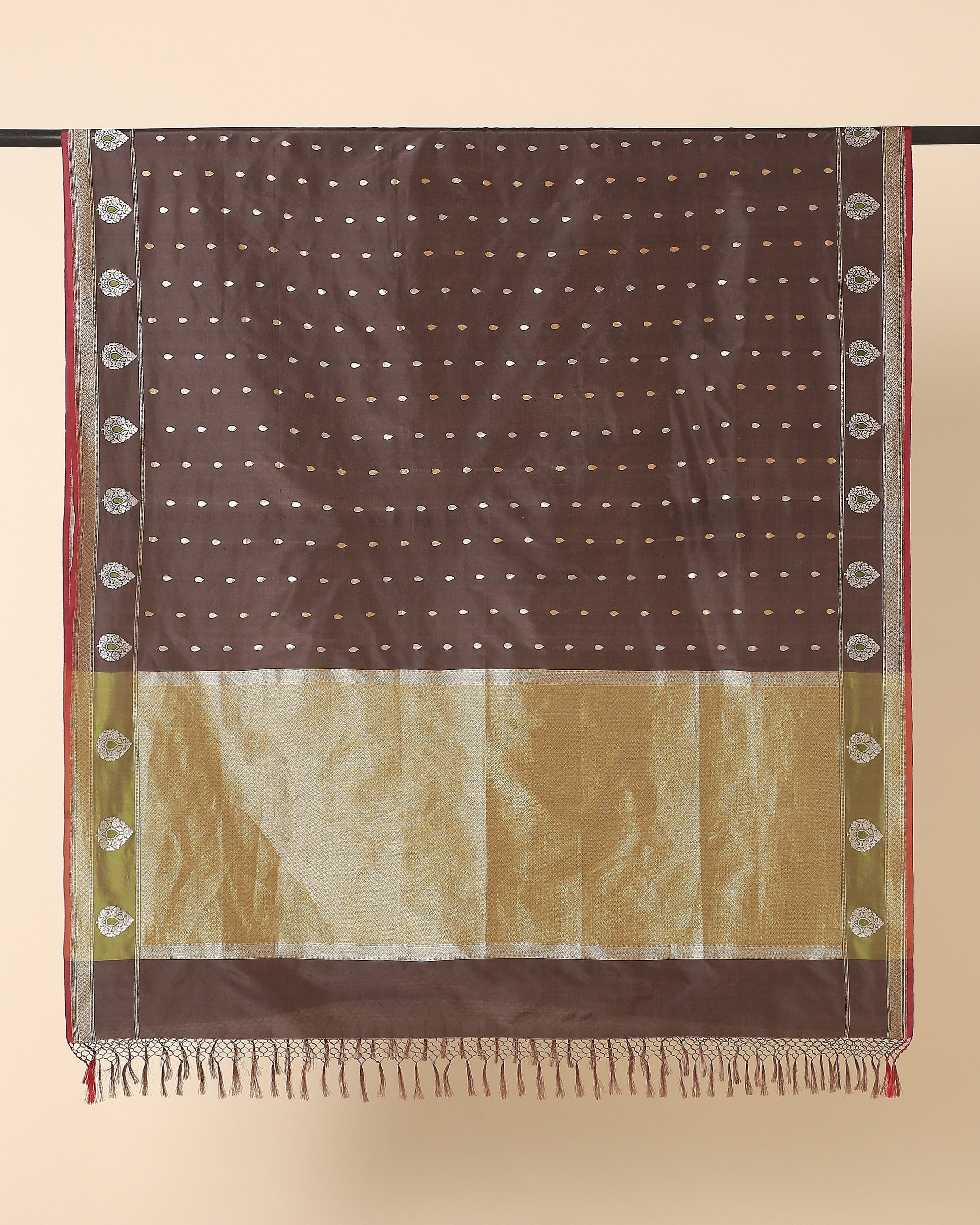 Jyoti Banarasi Cutwork Silk Dupatta