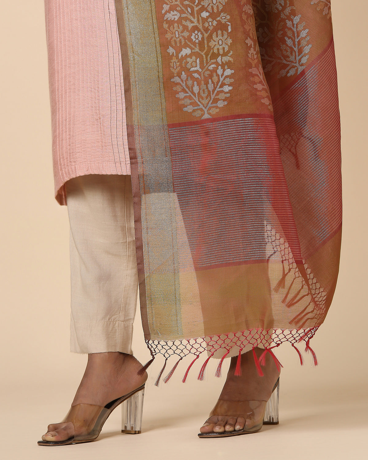 Mehak Banarasi Jamdani Silk Cotton Dupatta