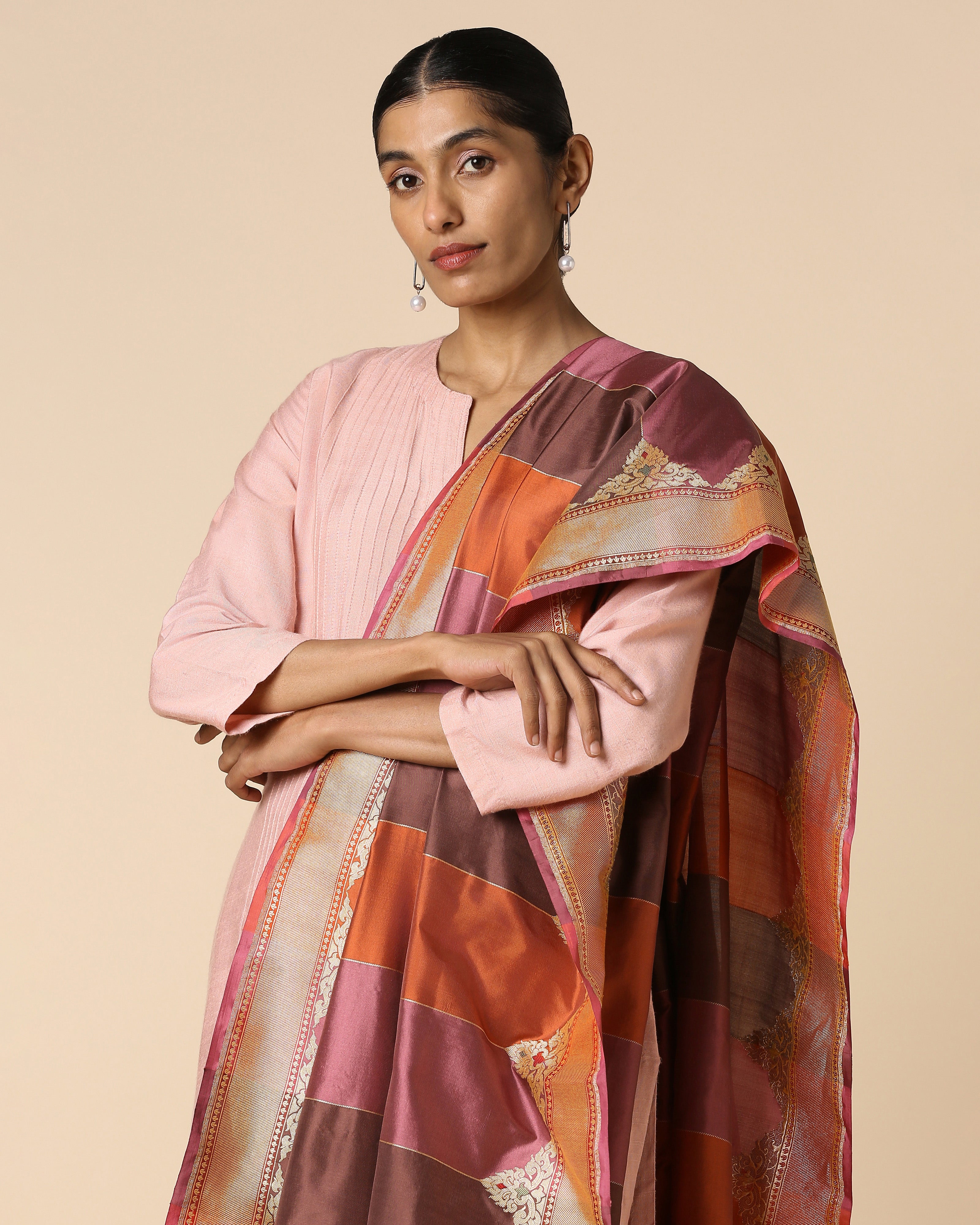Darina Banarasi Kadwa Silk Dupatta