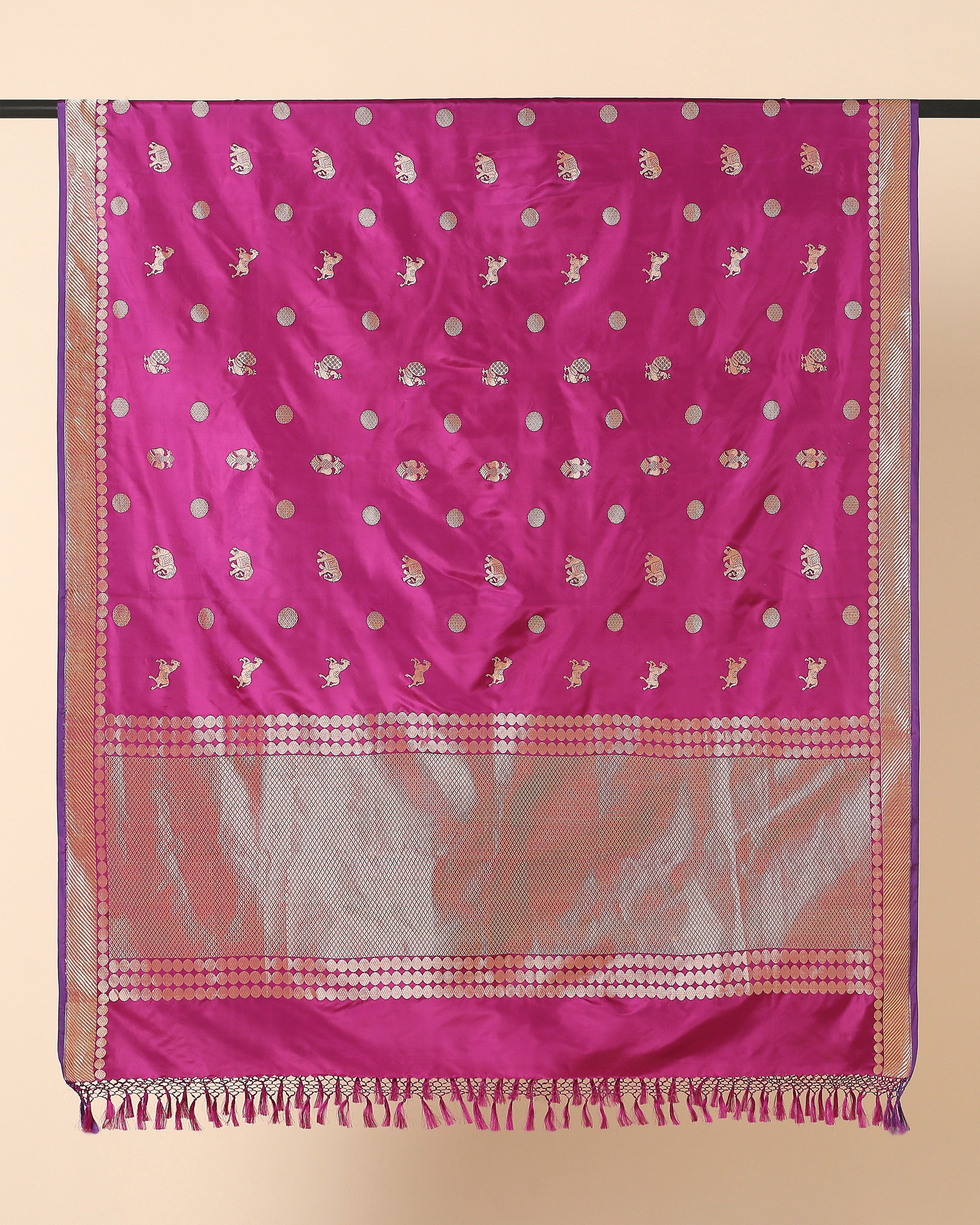 Manorama Banarasi Kadwa Silk Dupatta
