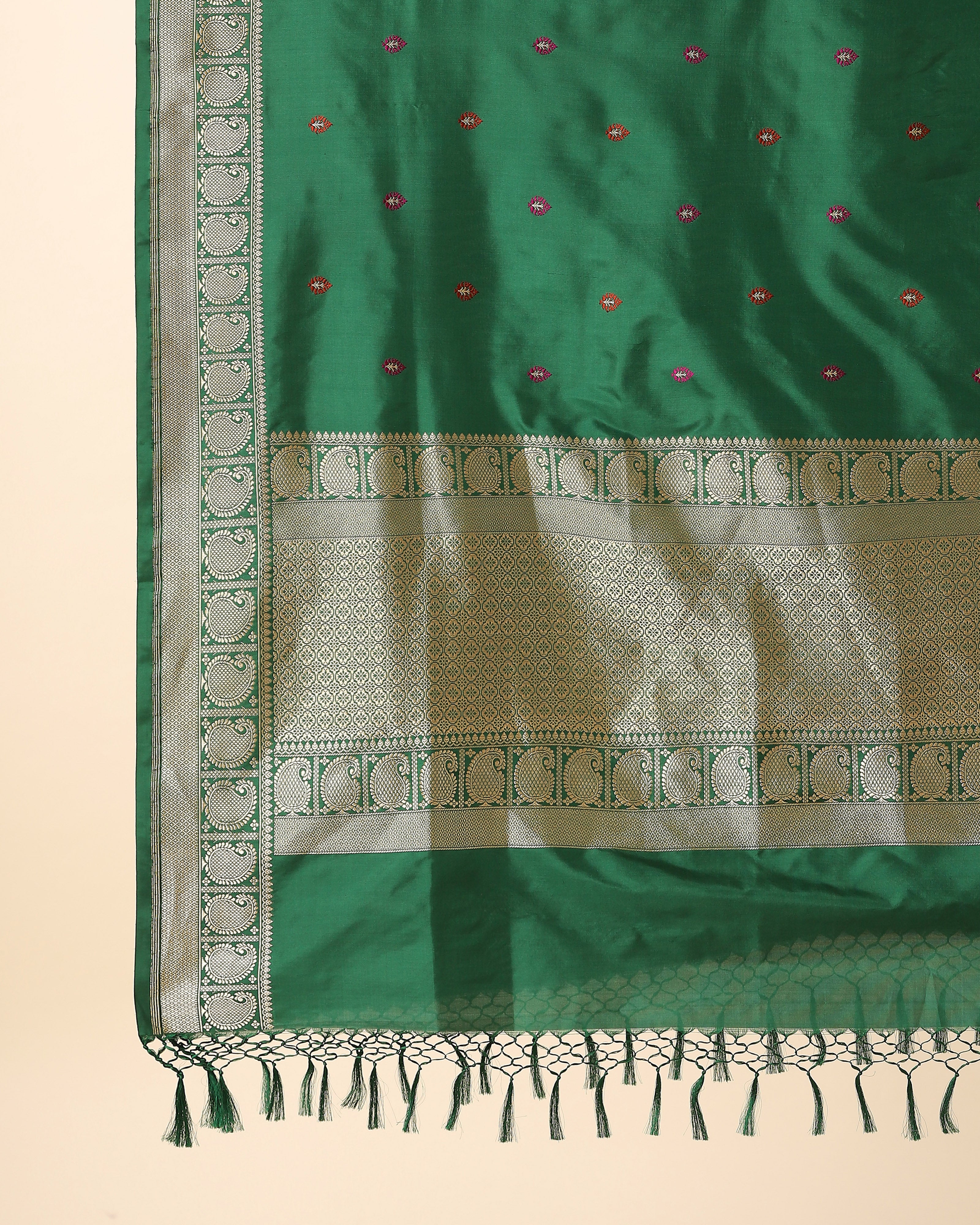 Kanak Banarasi Kadwa Silk Dupatta