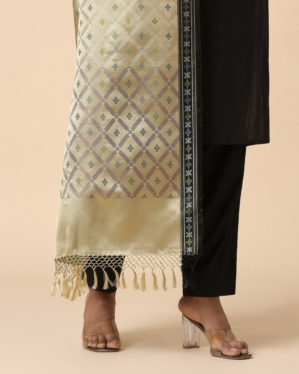 Ambuja Banarasi Tanchoi Silk Dupatta
