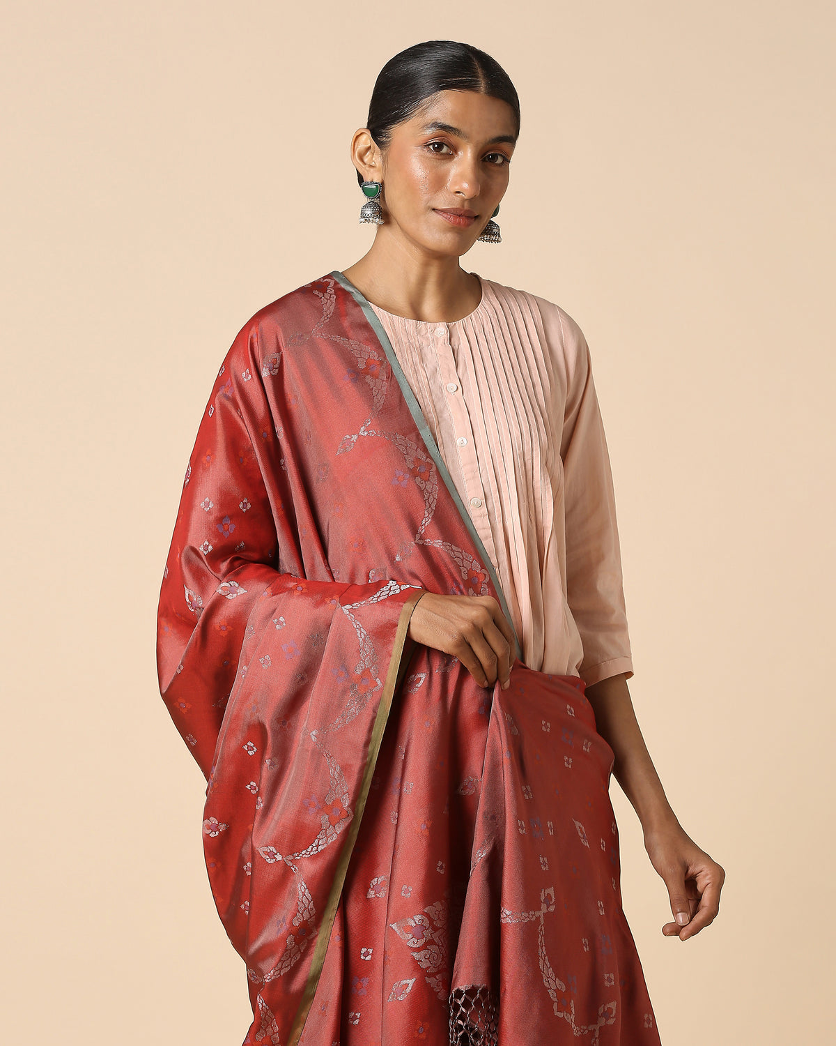 Dao Banarasi Jamdani Silk Dupatta