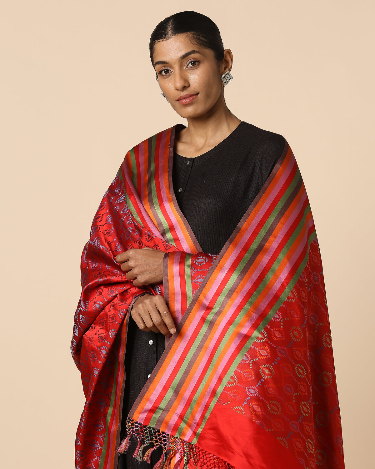 Lavni Banarasi Tanchoi Silk Dupatta