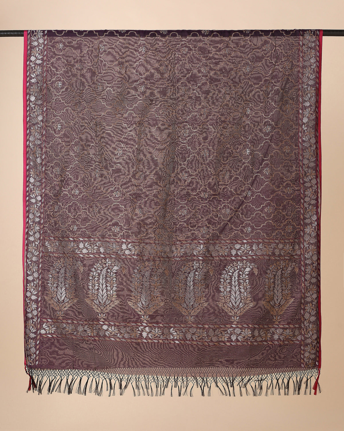 Afsa Banarasi Jamdani Silk Cotton Dupatta