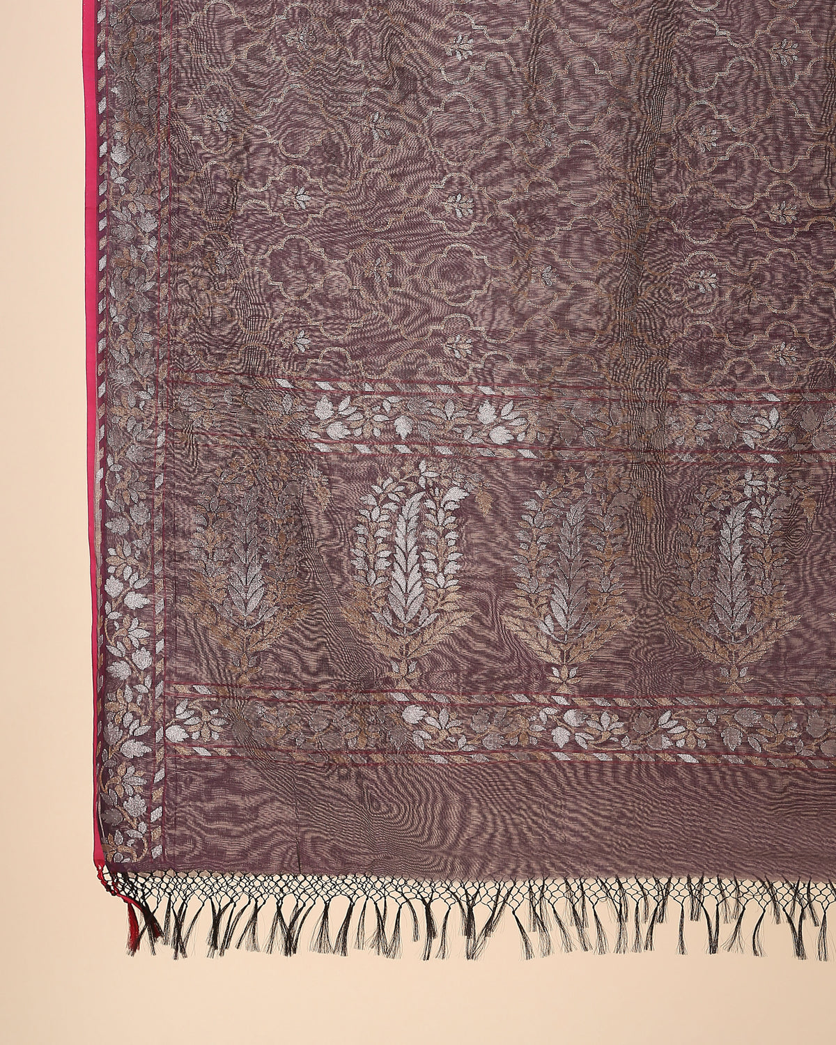 Afsa Banarasi Jamdani Silk Cotton Dupatta