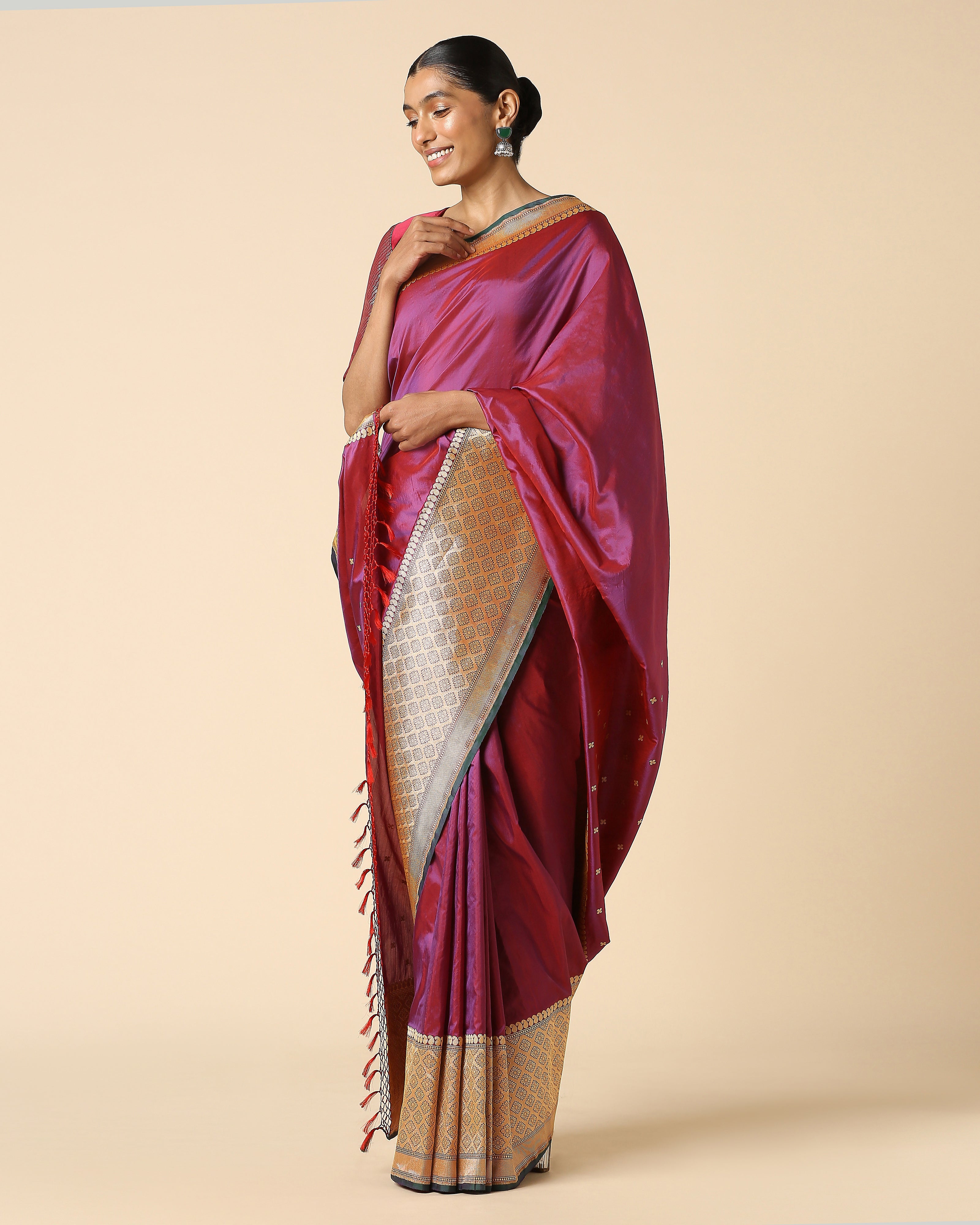 Sitar Banarasi Kadwa Silk Saree
