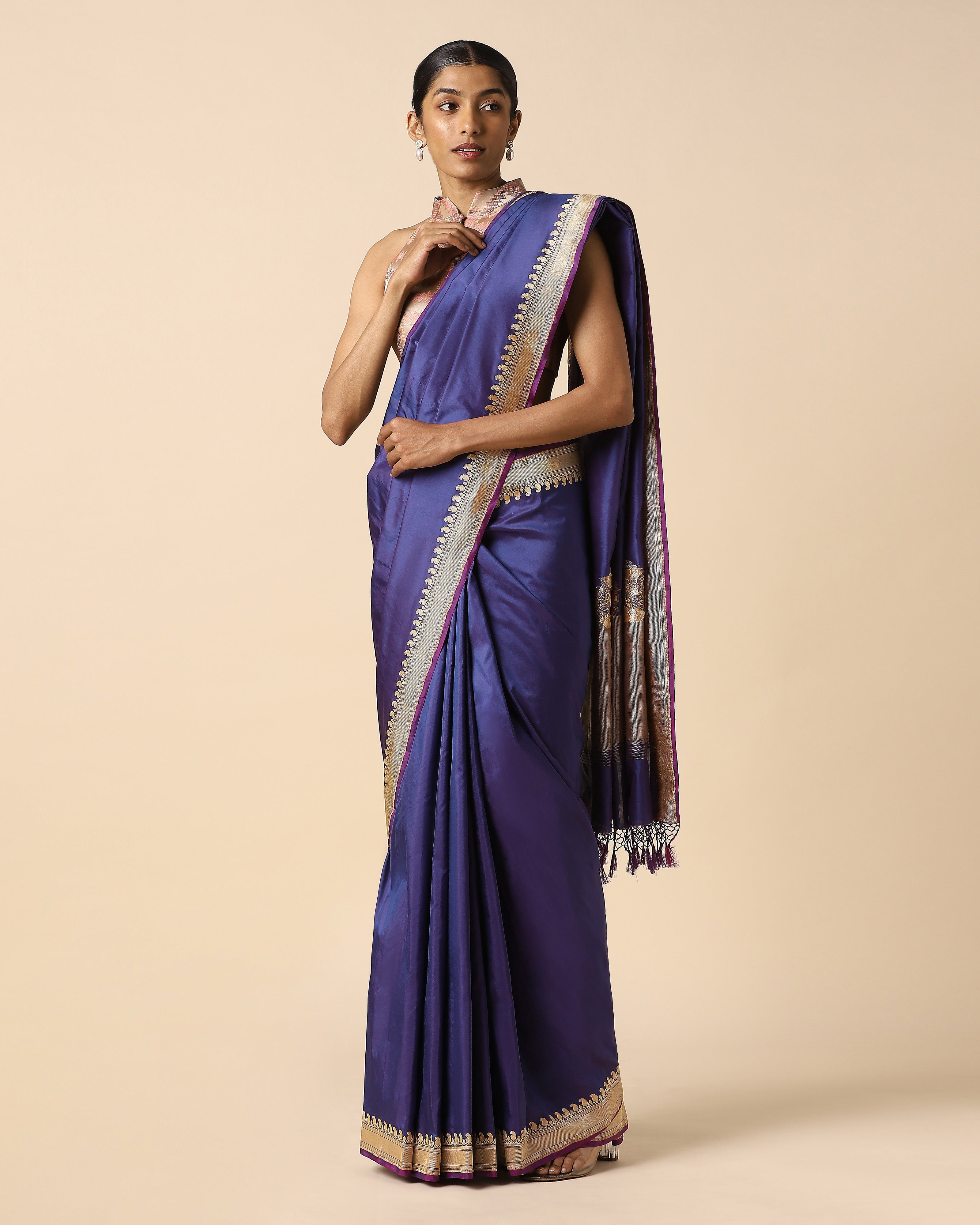 Keerthi Banarasi Kadwa Silk Saree