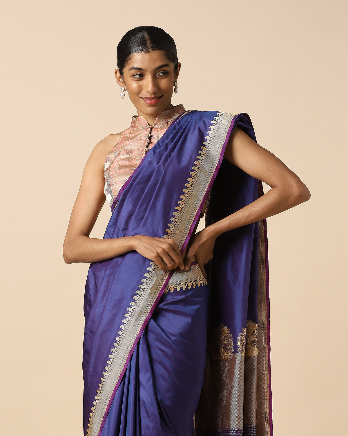 Keerthi Banarasi Kadwa Silk Saree