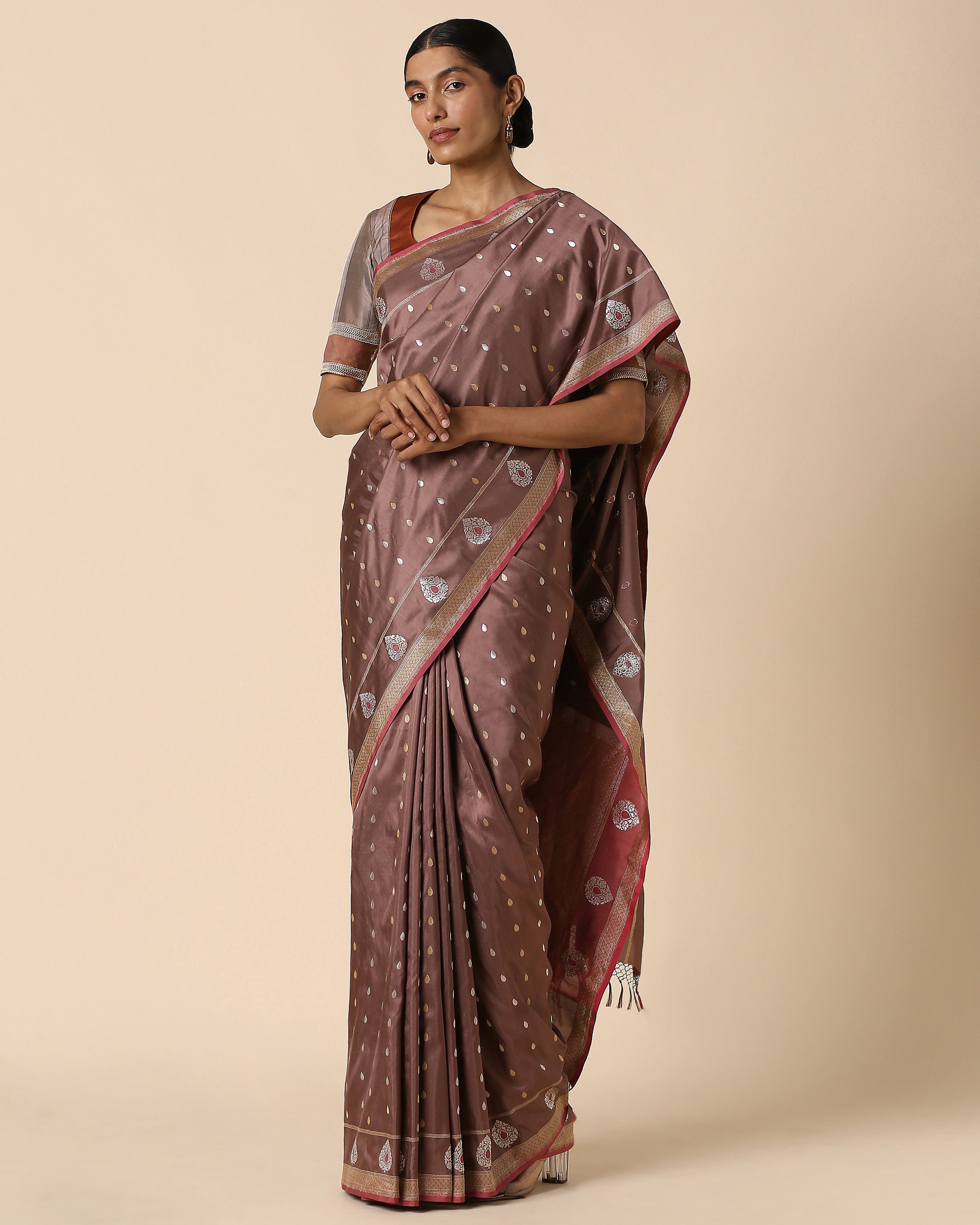 Jyoti Banarasi Cutwork Silk Saree