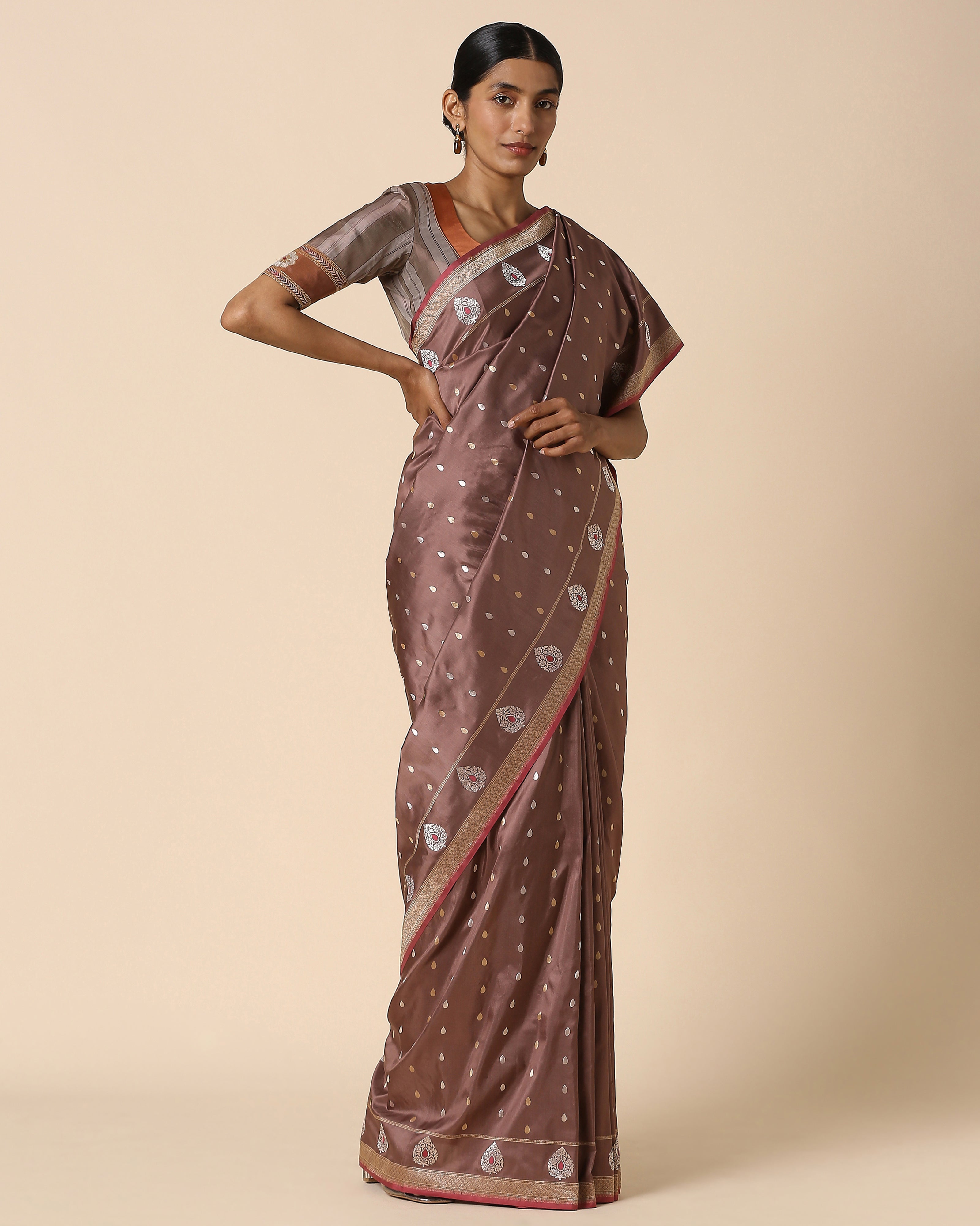 Jyoti Banarasi Cutwork Silk Saree