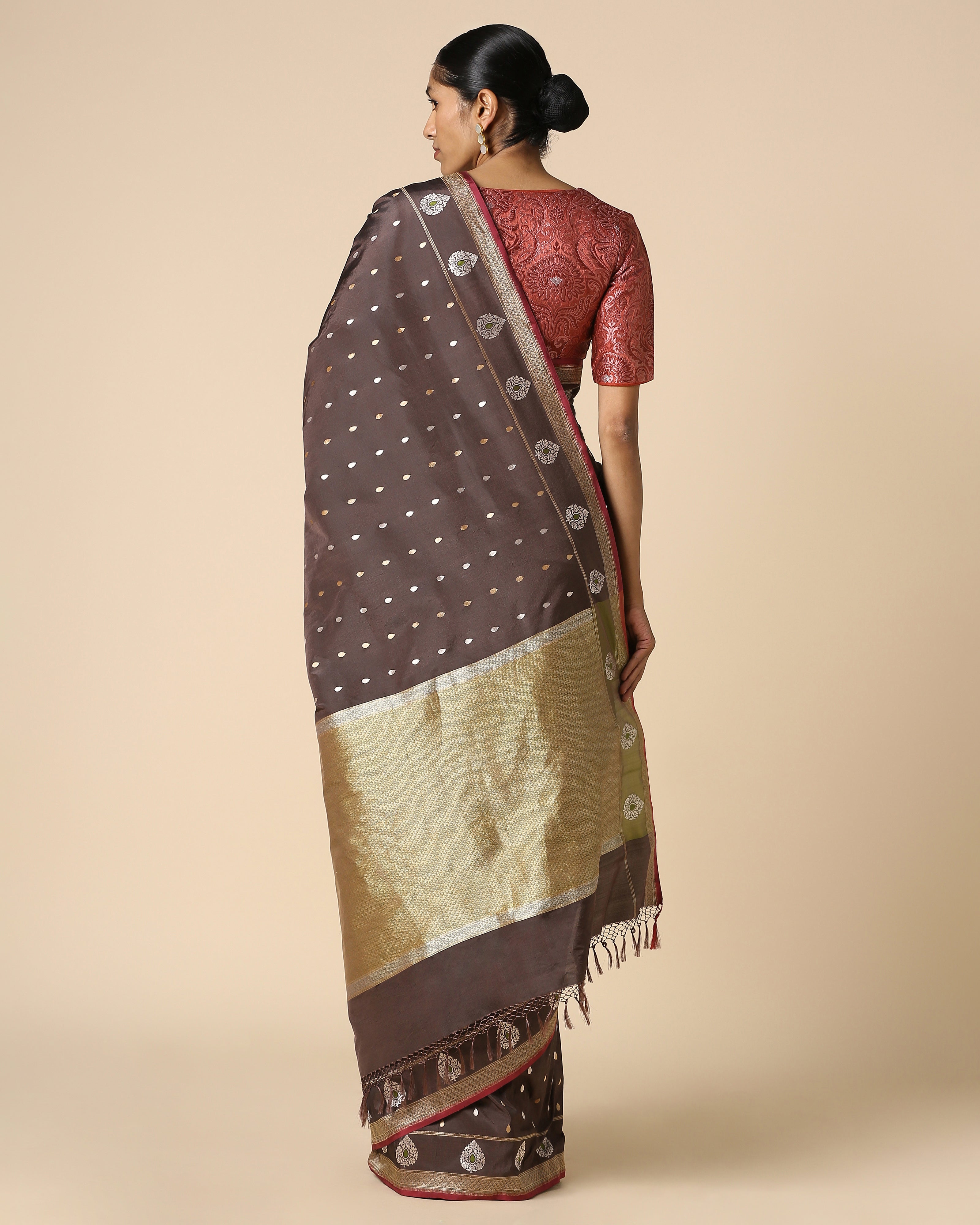 Jyoti Banarasi Cutwork Silk Saree