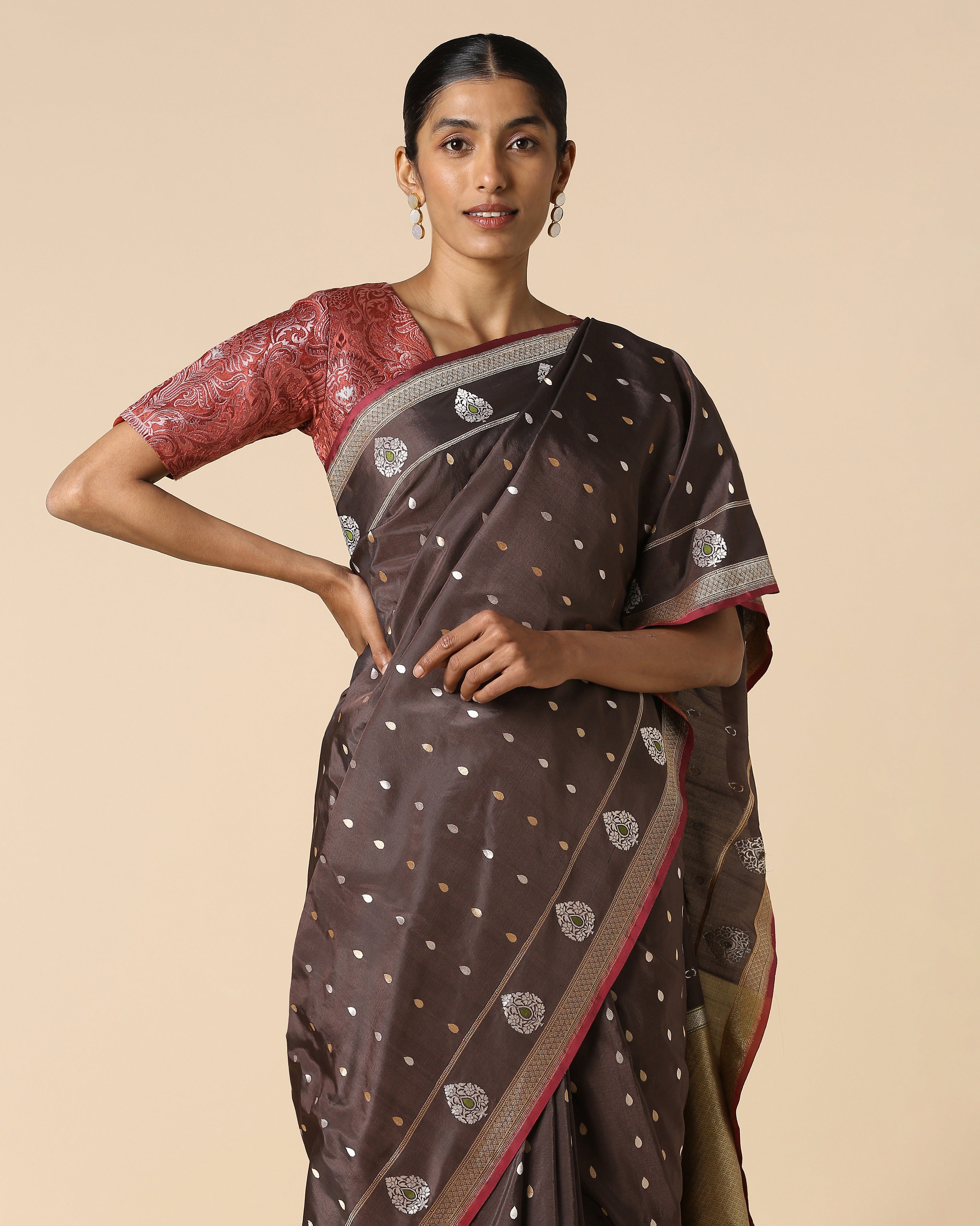 Jyoti Banarasi Cutwork Silk Saree