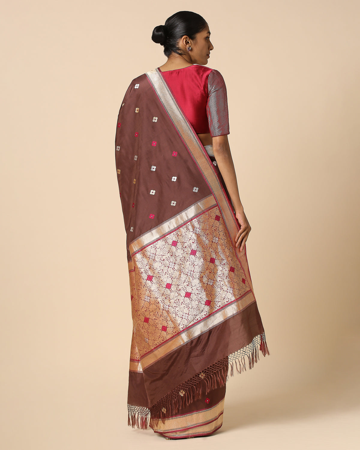 Anikha Banarasi Kadwa Silk Saree