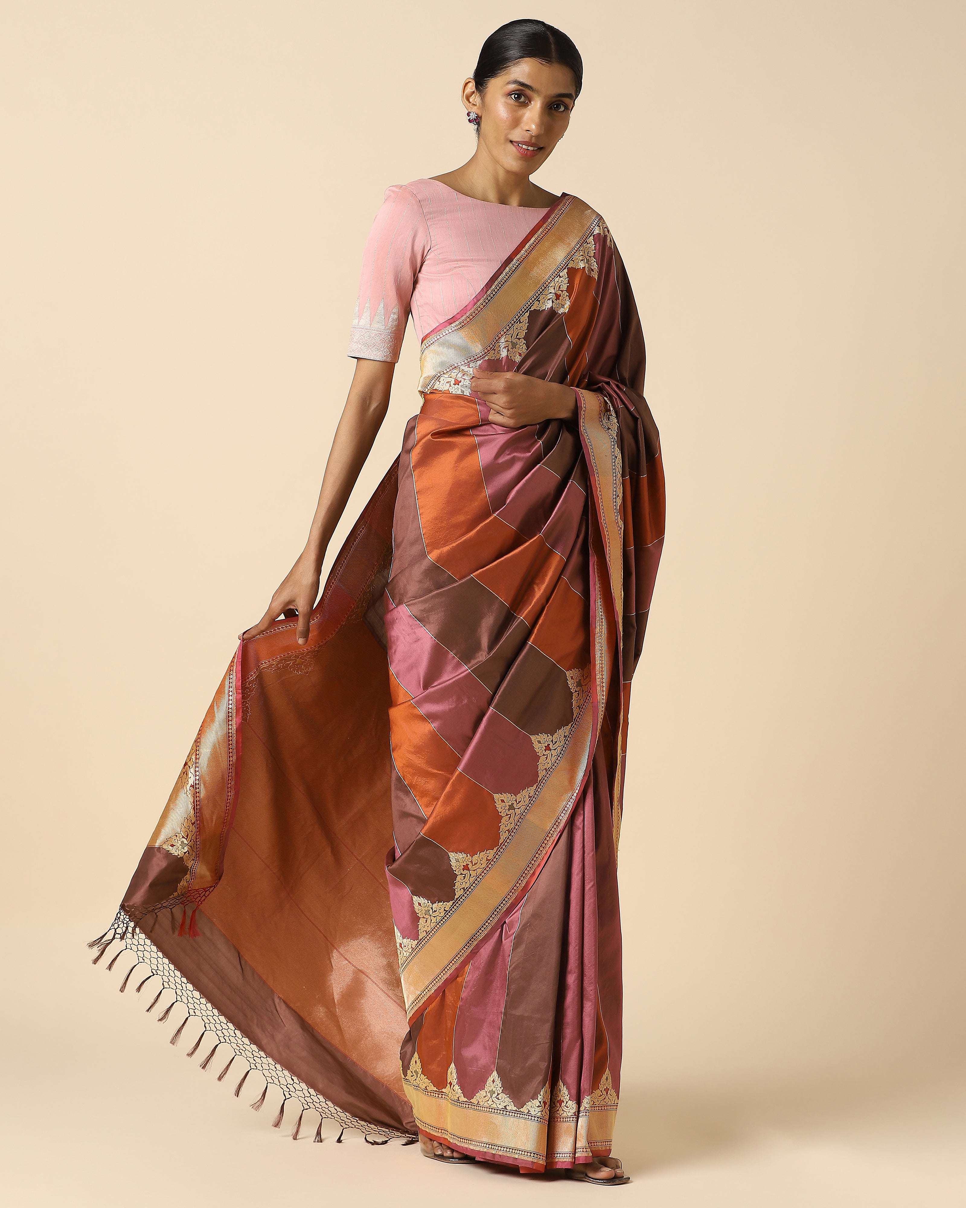 Darina Banarasi Kadwa Silk Saree