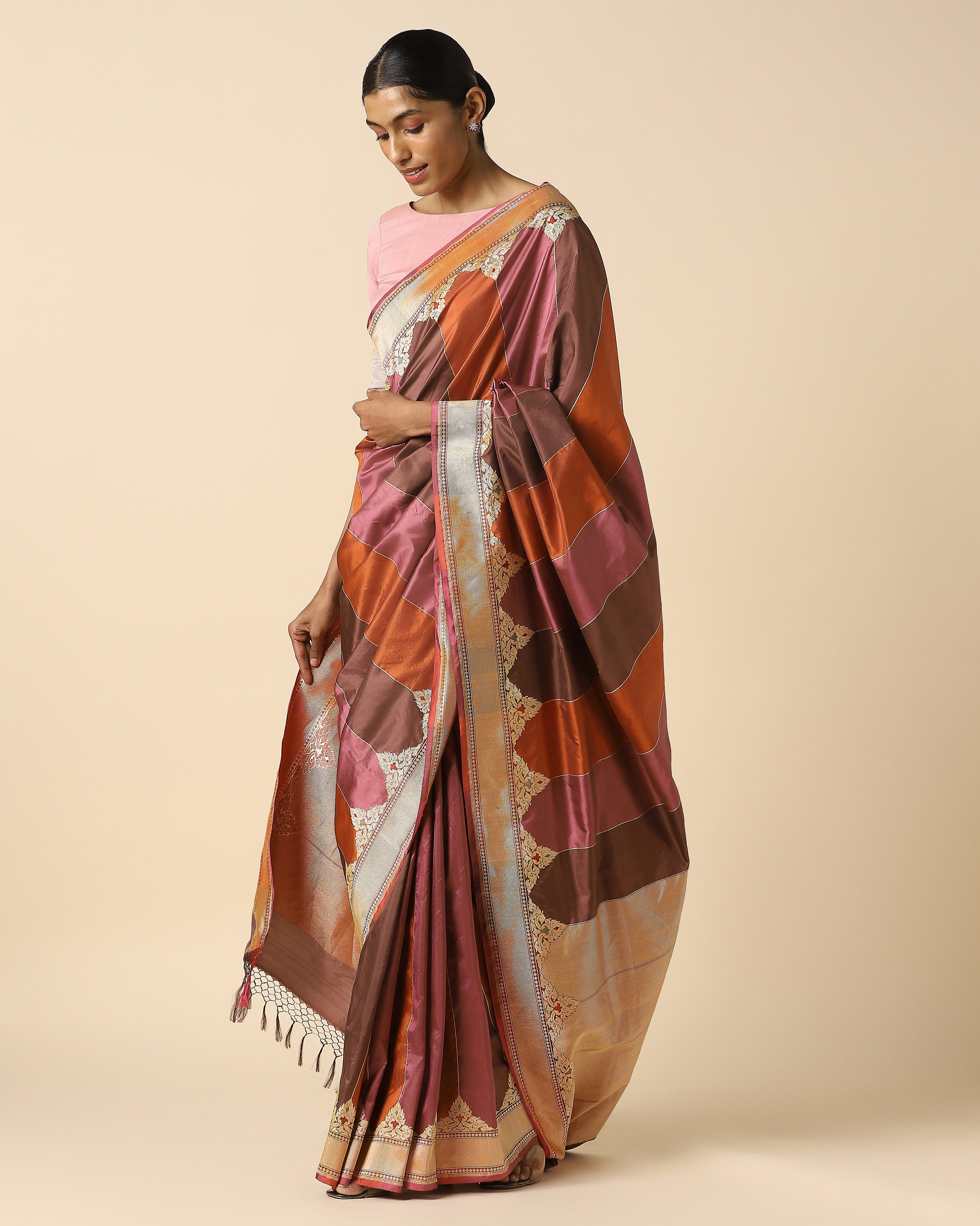 Darina Banarasi Kadwa Silk Saree