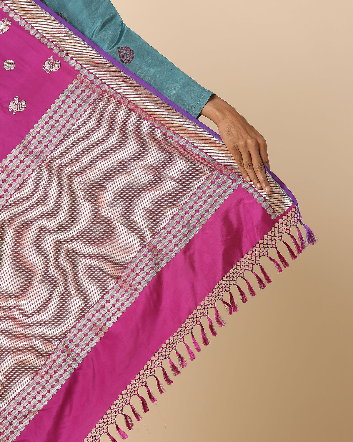 Manorama Banarasi Kadwa Silk Saree