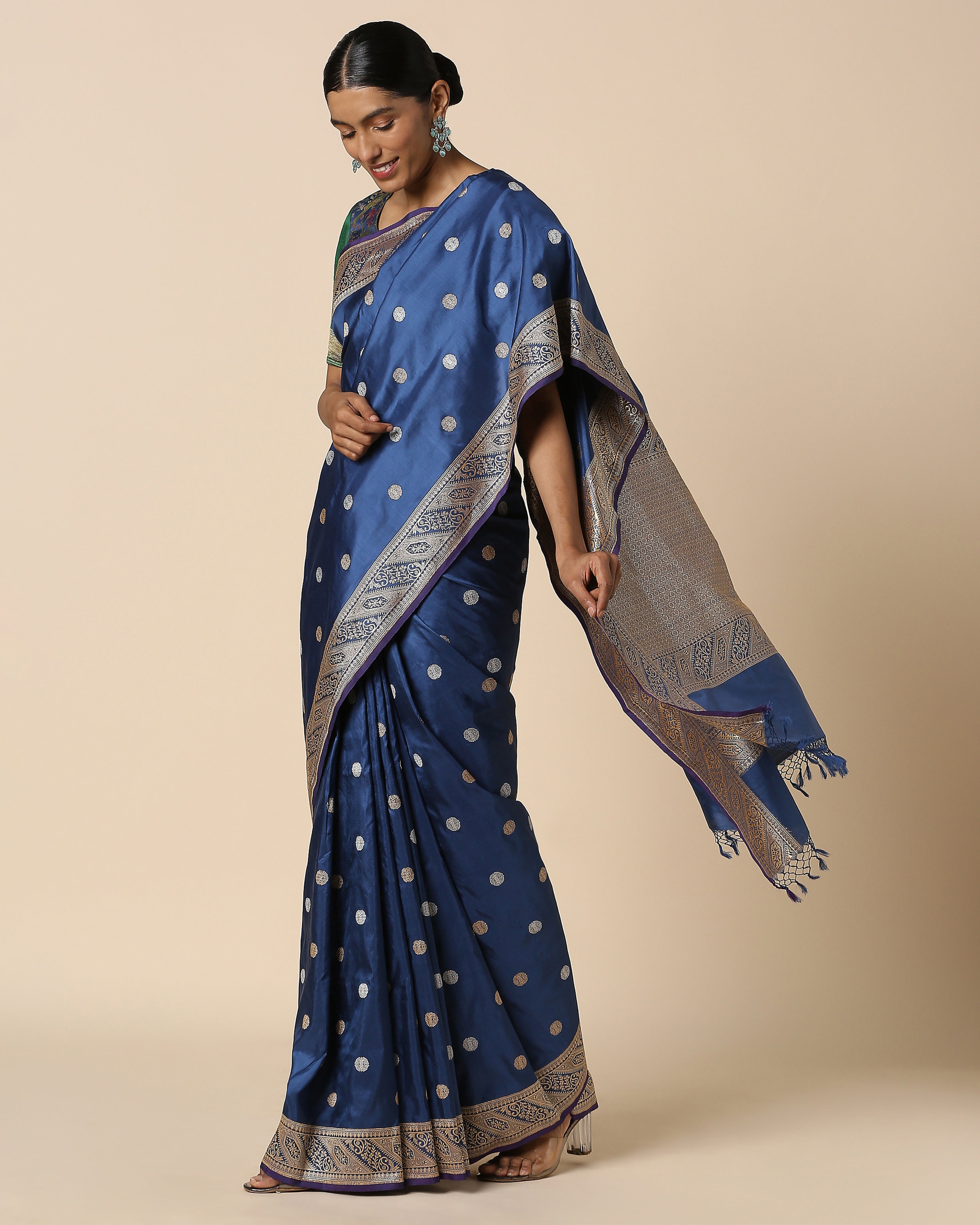 Ratnabala Banarasi Kadwa Silk Saree