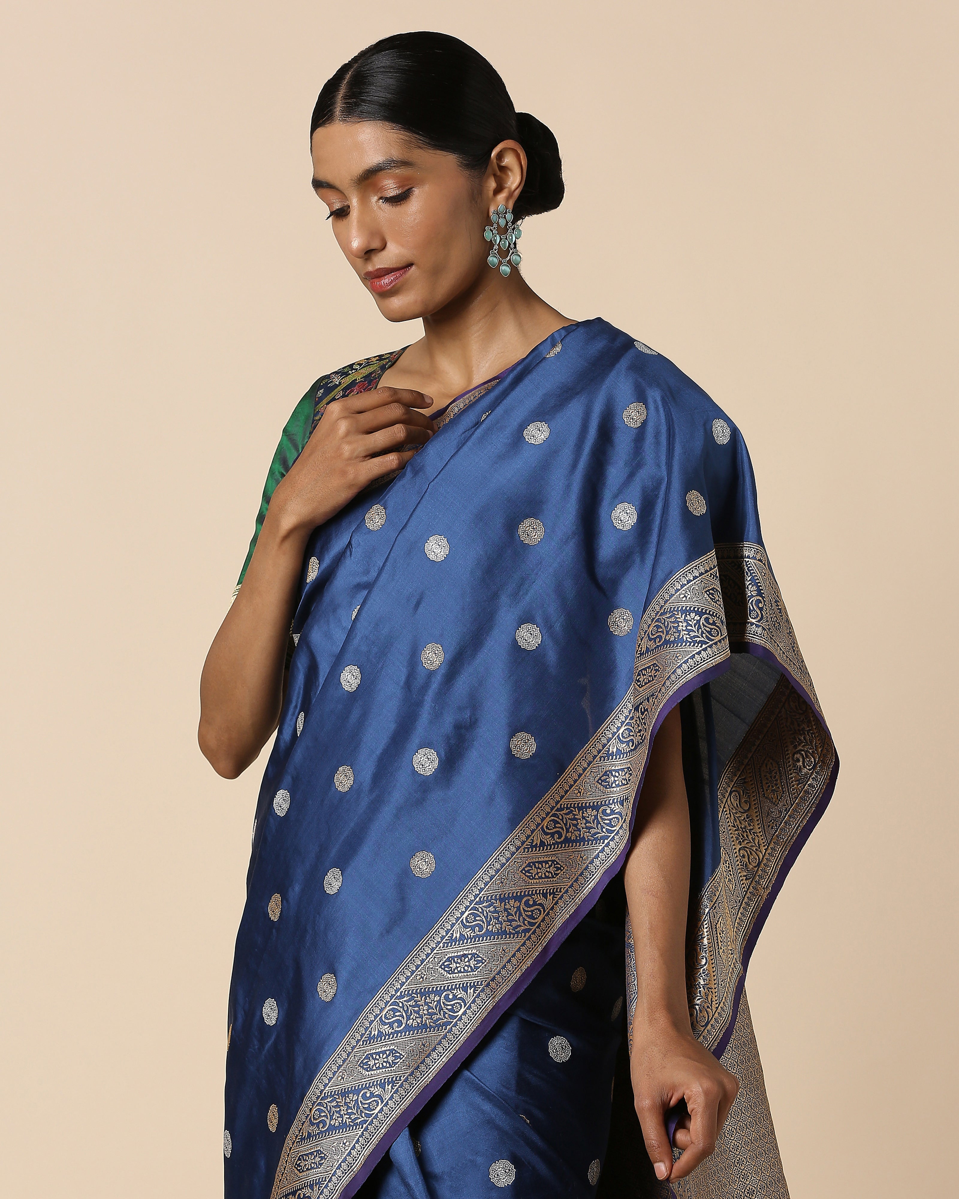 Ratnabala Banarasi Kadwa Silk Saree