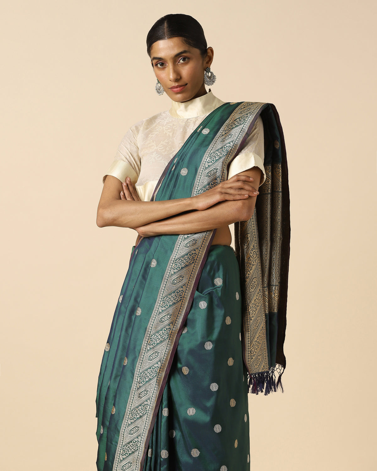 Ratnabala Banarasi Kadwa Silk Saree