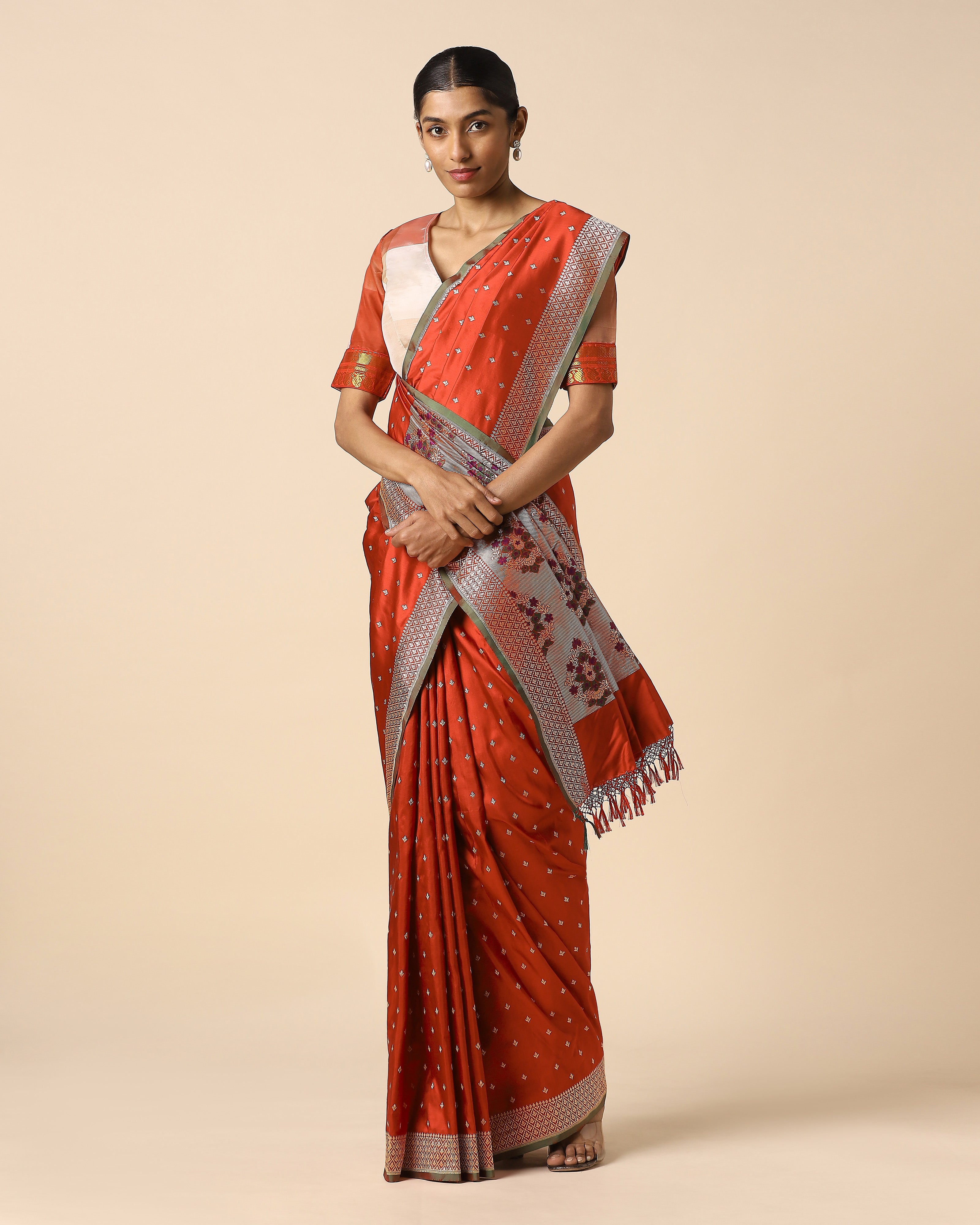 Lilian Banarasi Kadwa Silk Saree