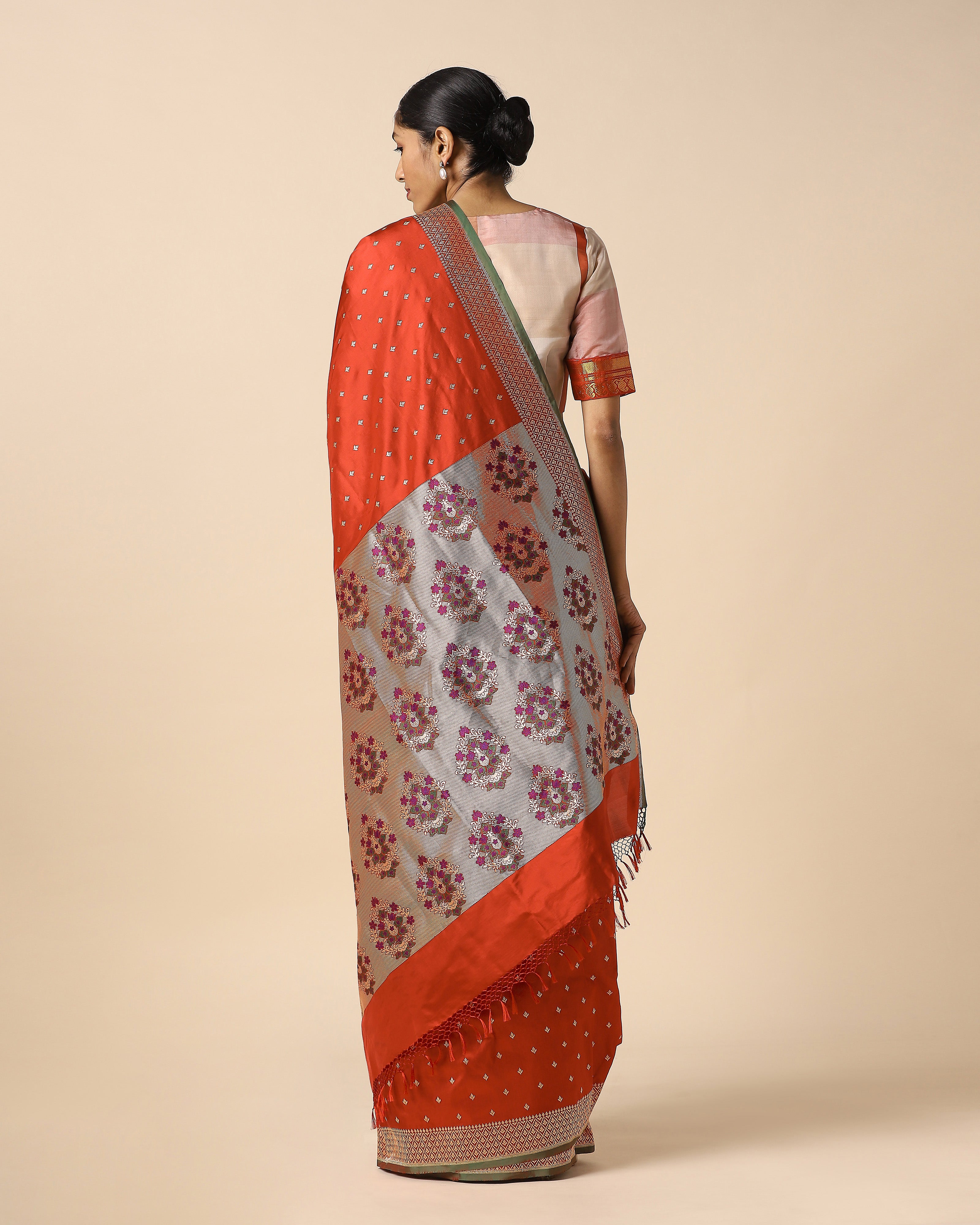 Lilian Banarasi Kadwa Silk Saree