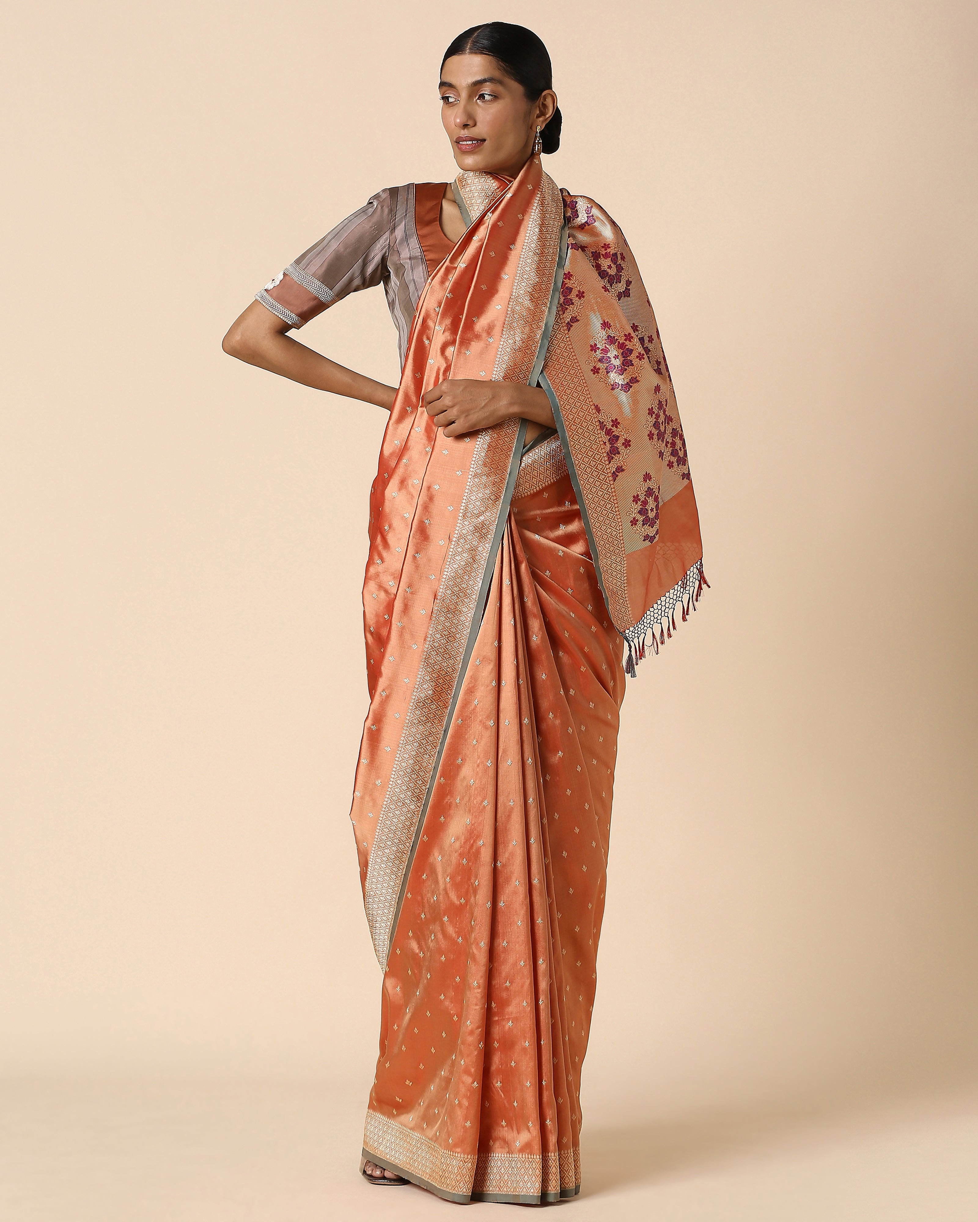 Lilian Banarasi Kadwa Silk Saree