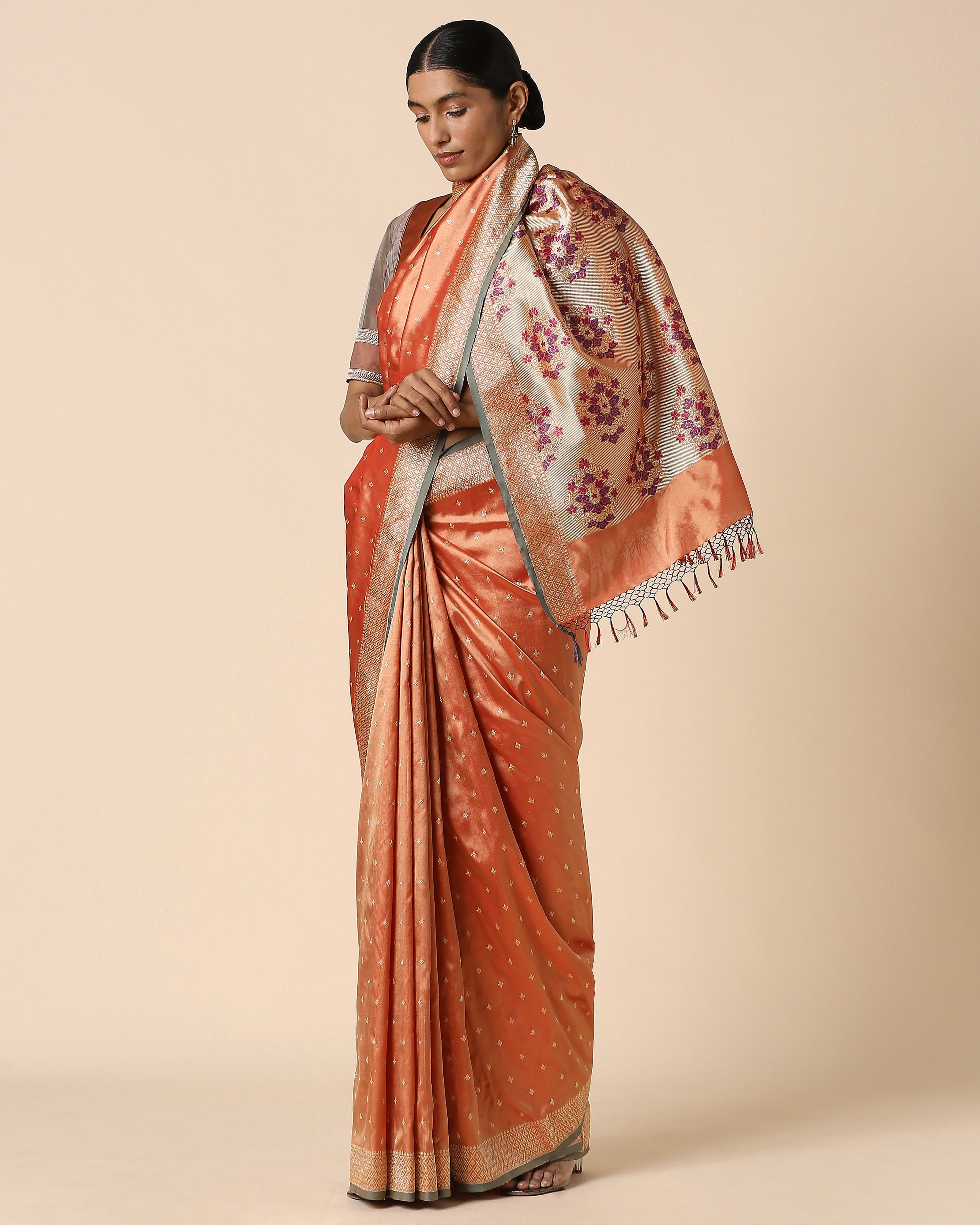 Lilian Banarasi Kadwa Silk Saree