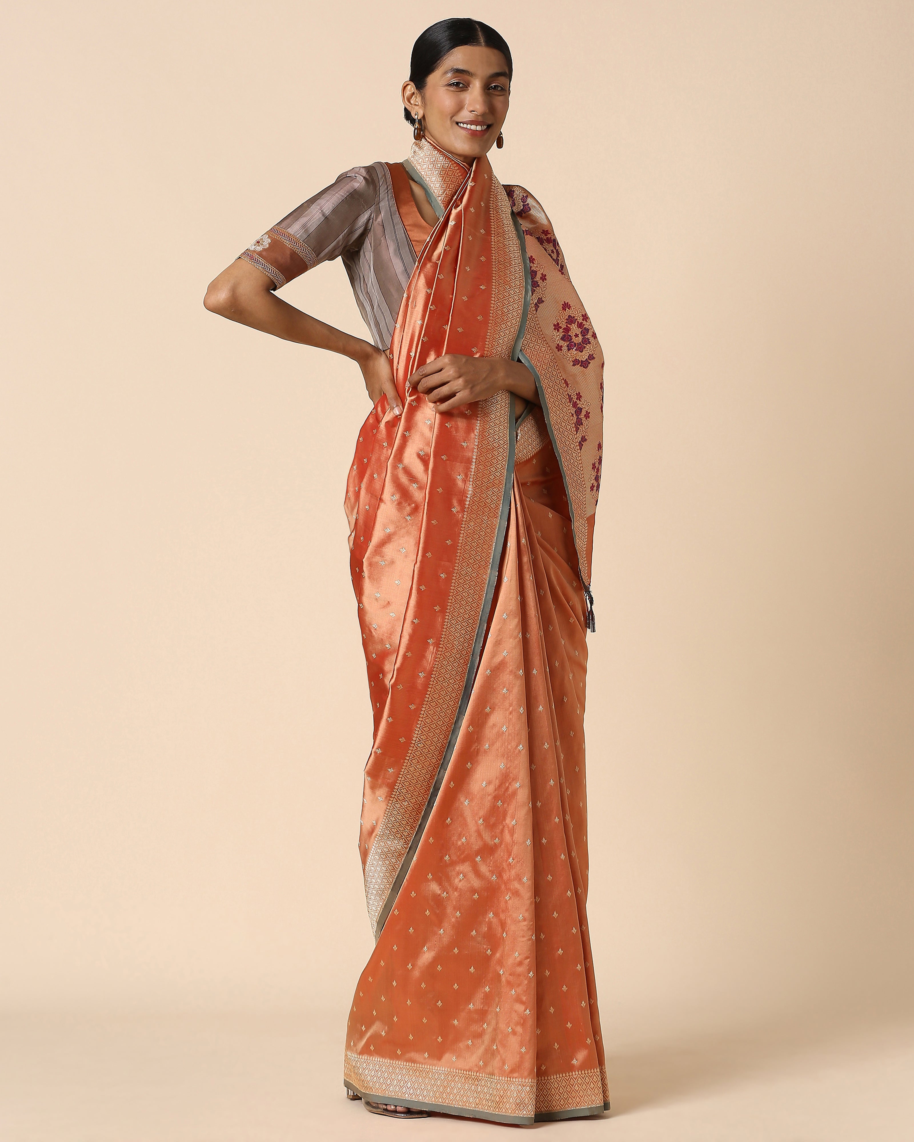 Lilian Banarasi Kadwa Silk Saree