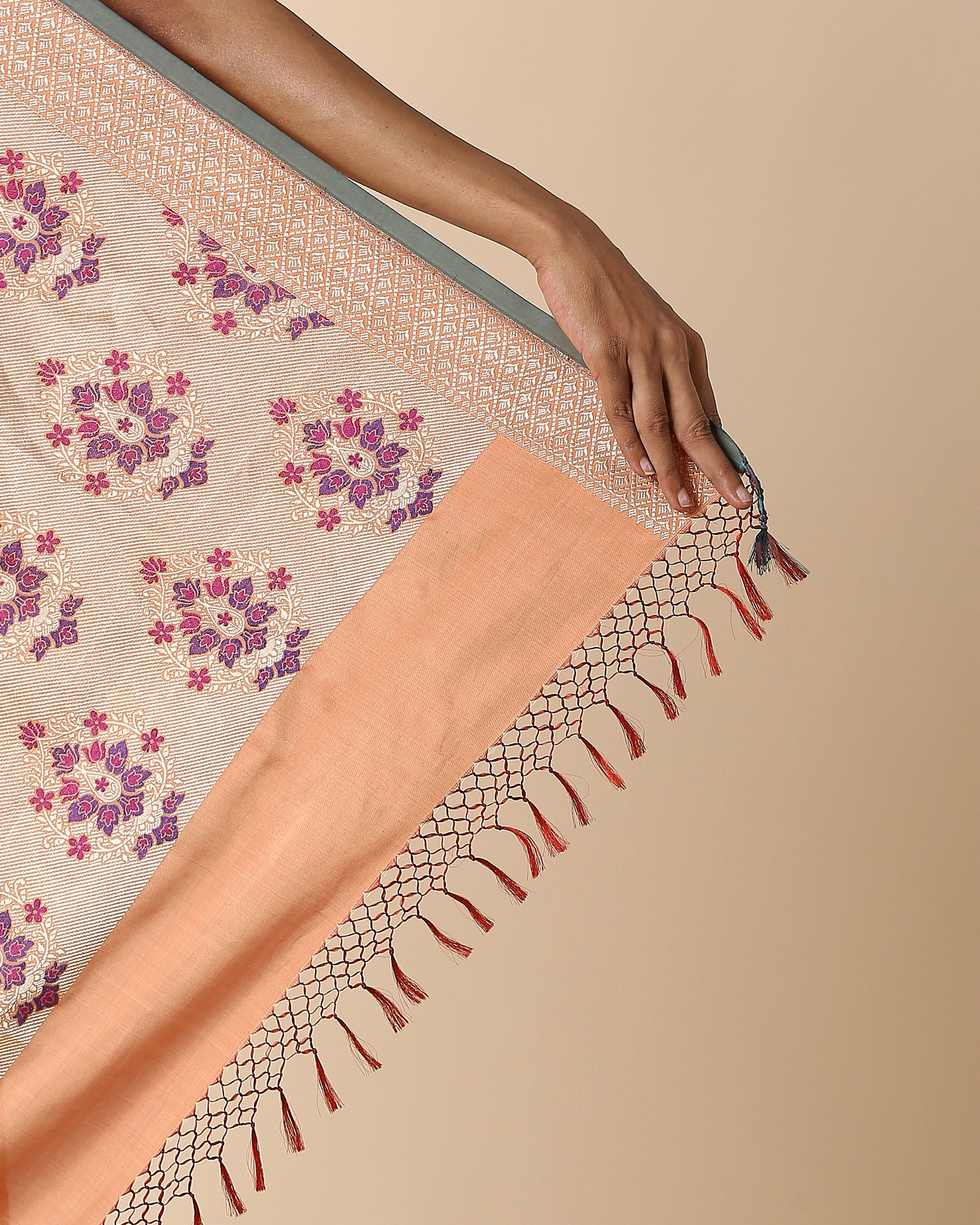 Lilian Banarasi Kadwa Silk Saree