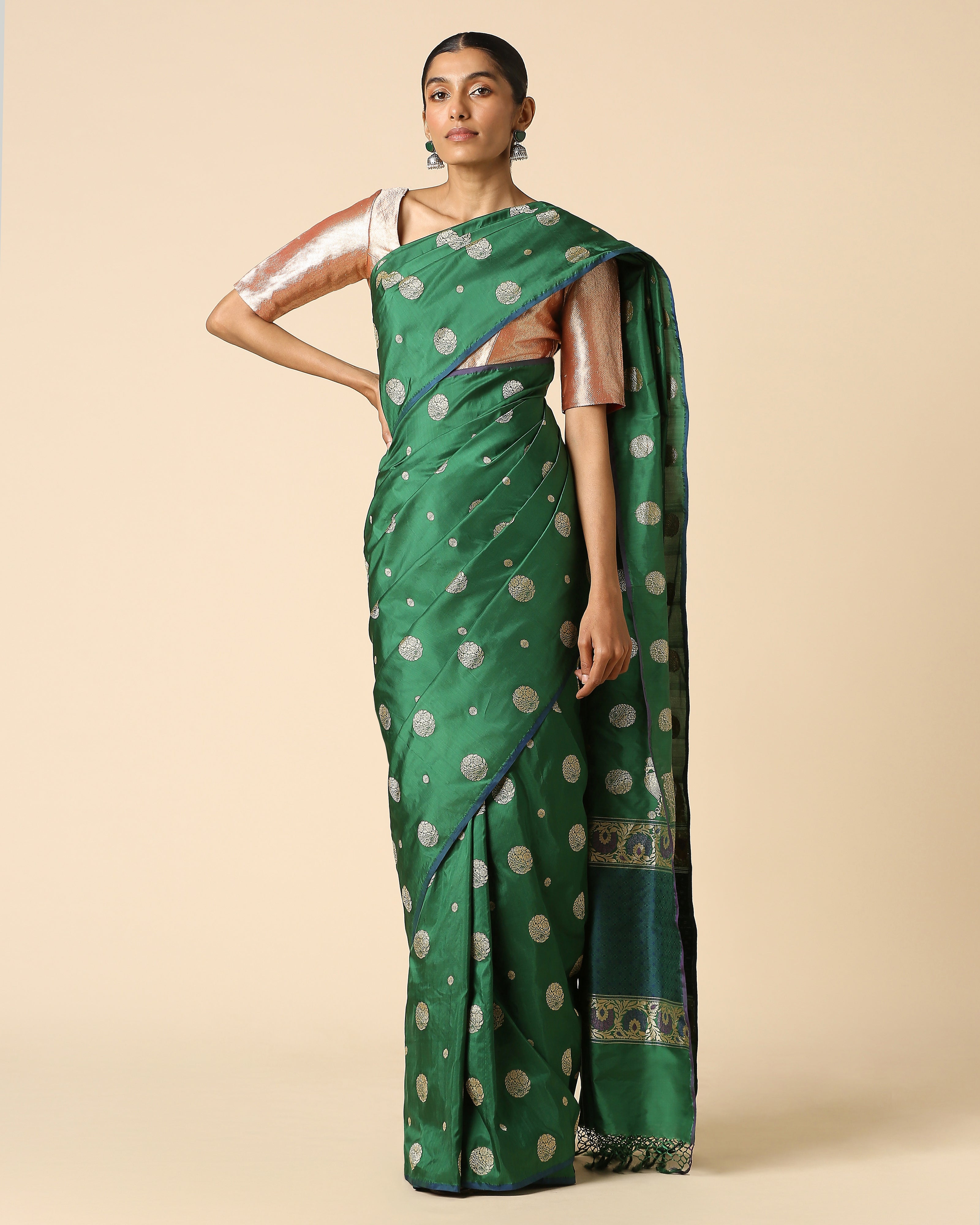 Arishna Banarasi Kadwa Silk Saree