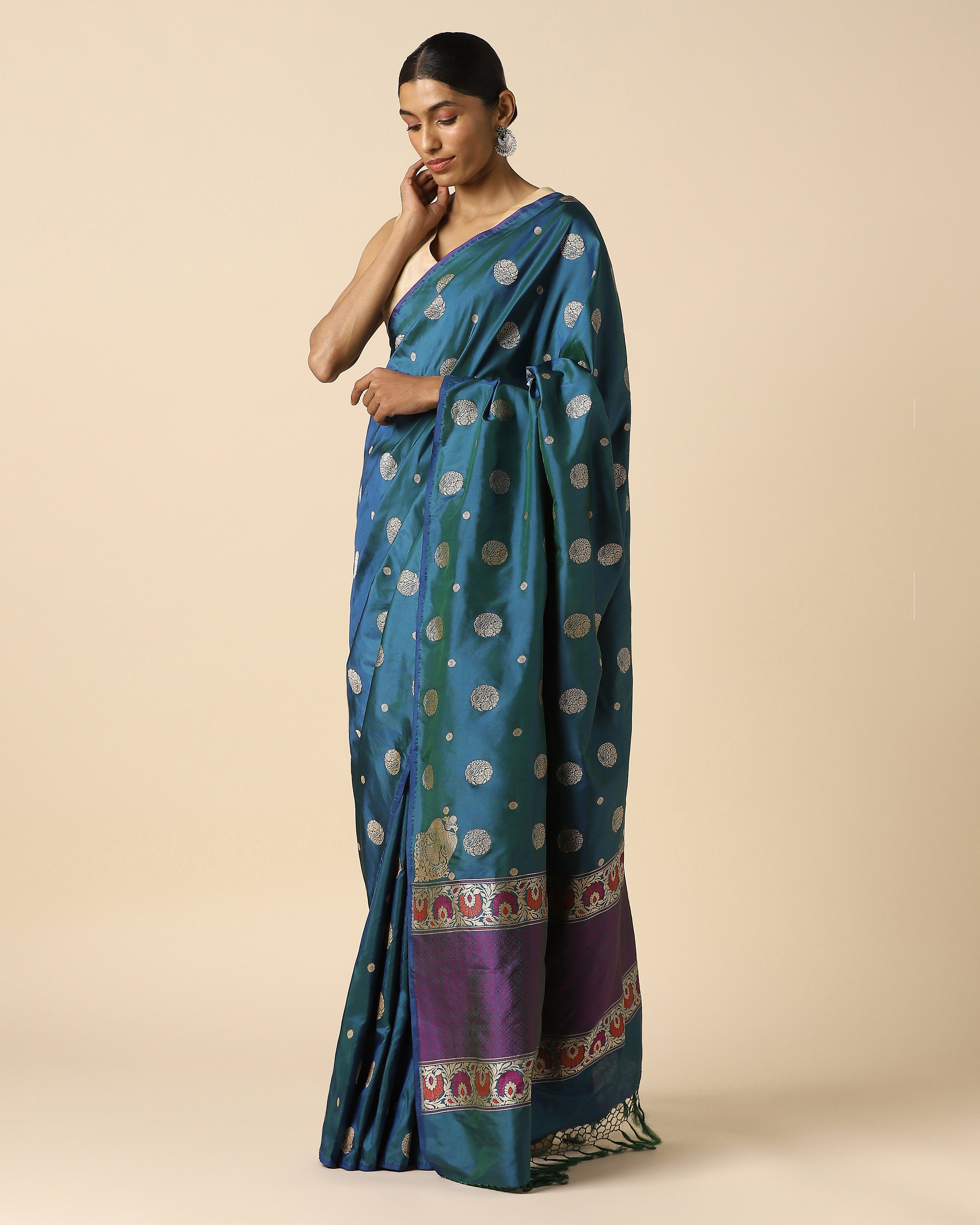 Arishna Banarasi Kadwa Silk Saree