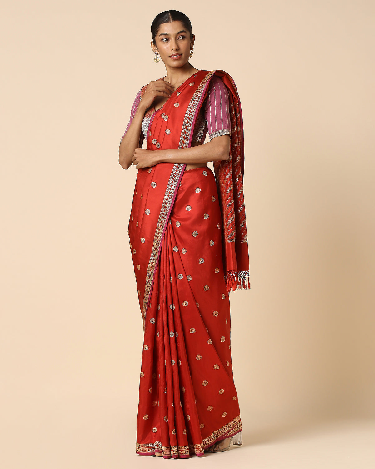 Amarwati Banarasi Kadwa Silk Saree