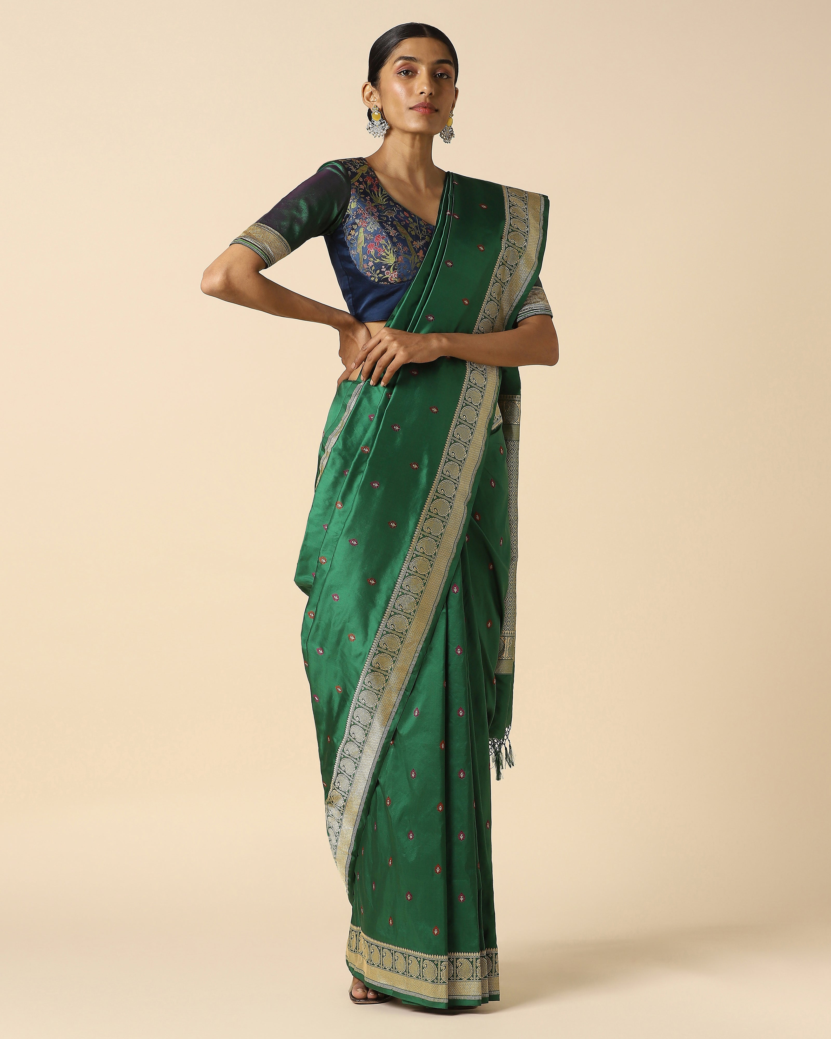 Kanak Banarasi Kadwa Silk Saree