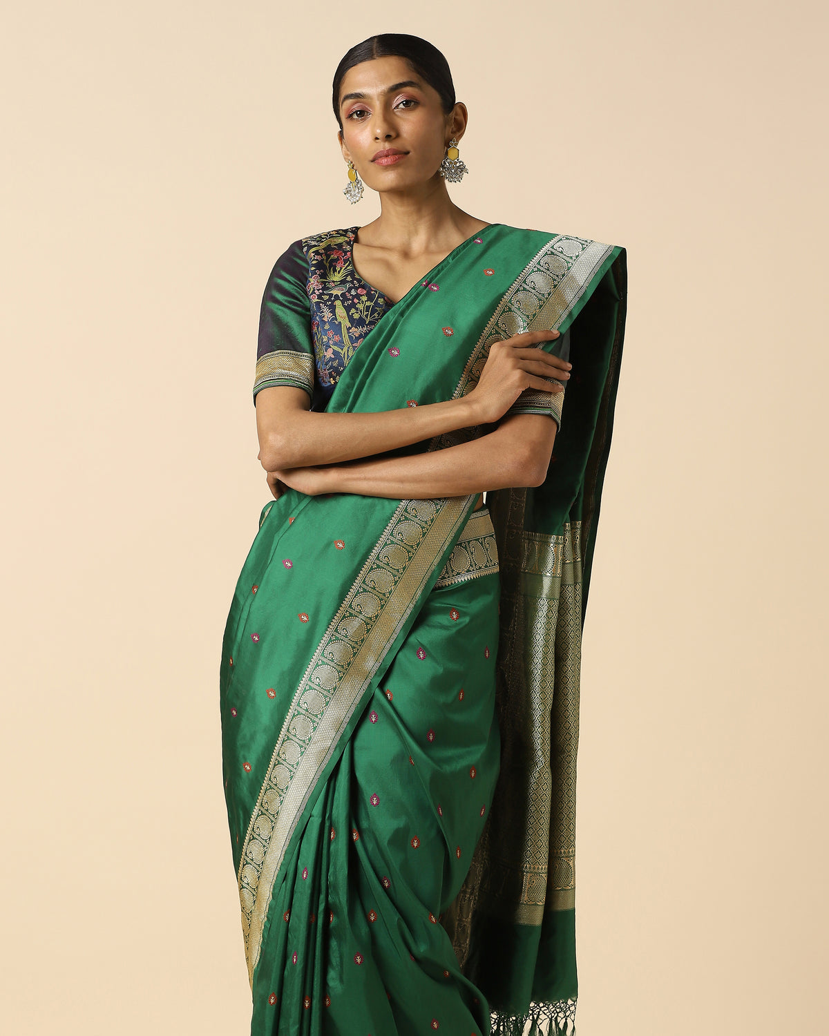 Kanak Banarasi Kadwa Silk Saree