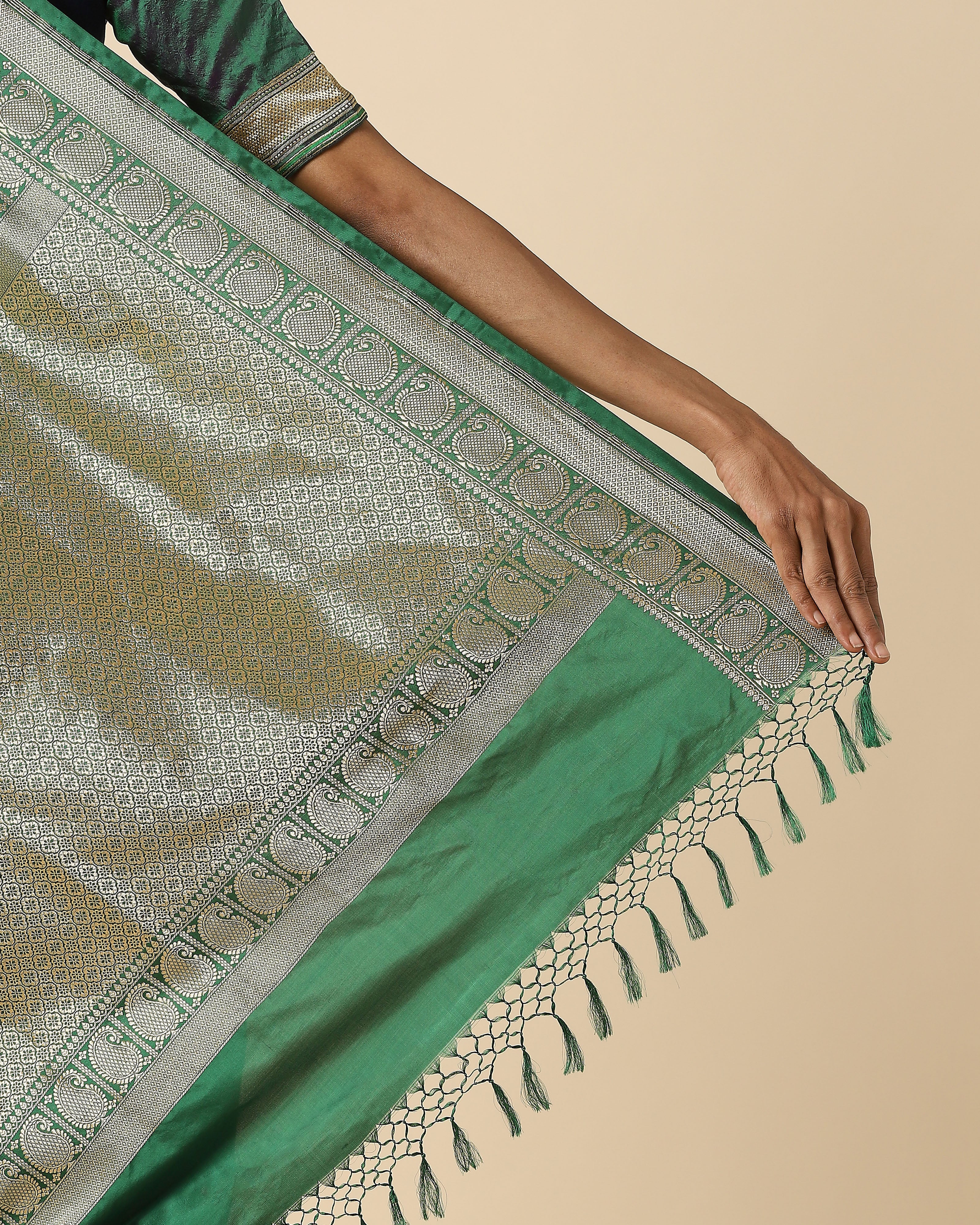 Kanak Banarasi Kadwa Silk Saree
