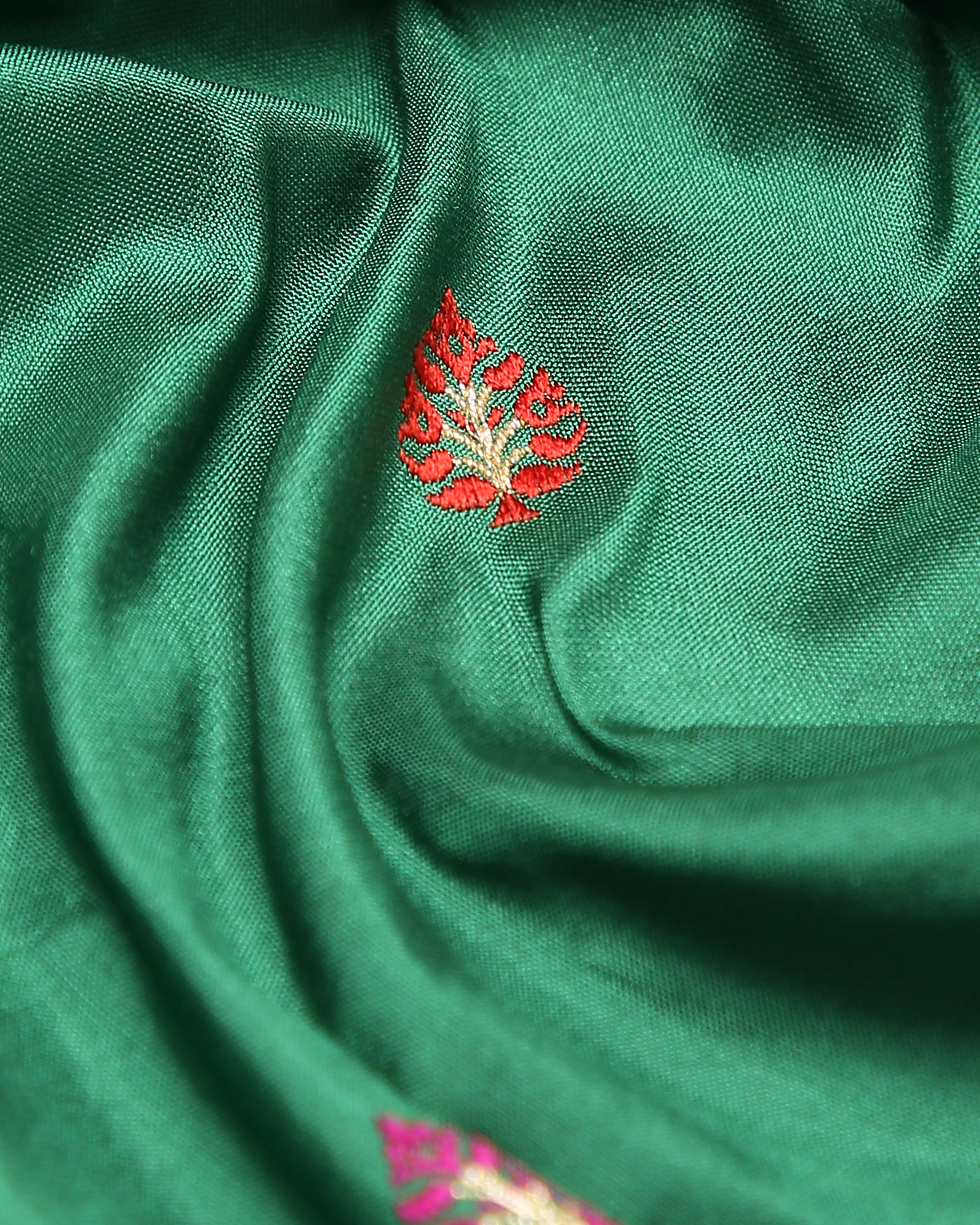 Kanak Banarasi Kadwa Silk Saree