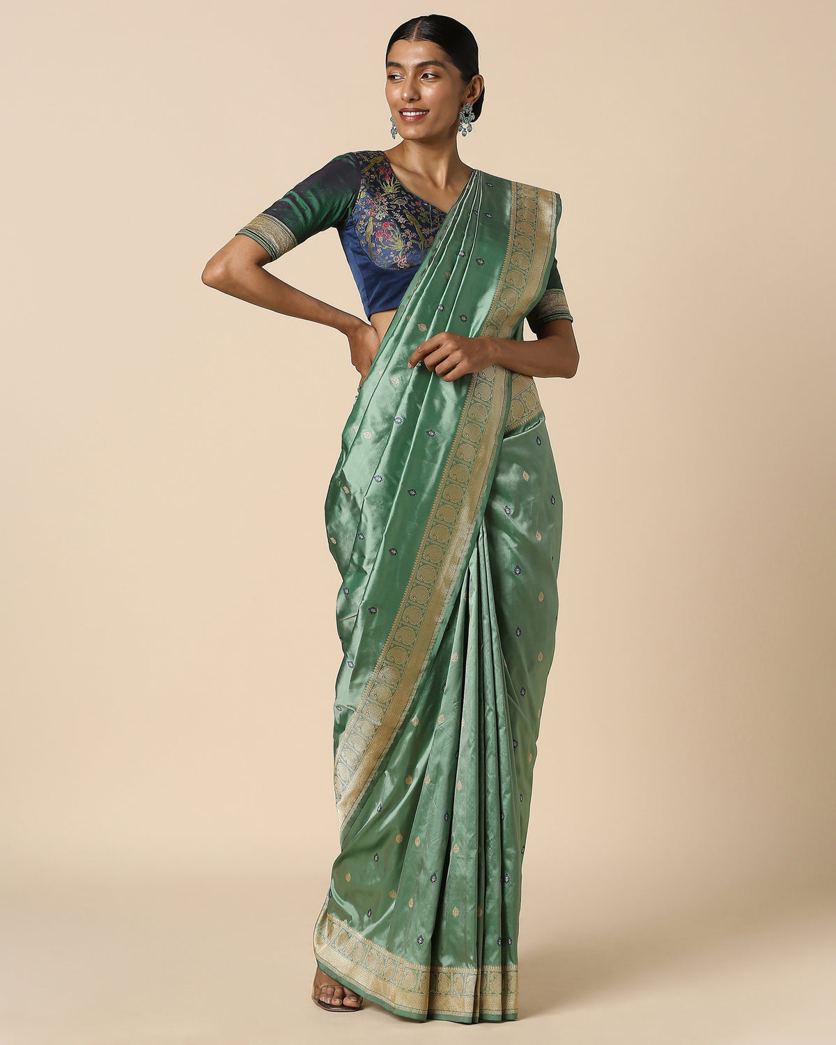 Kanak Banarasi Kadwa Silk Saree