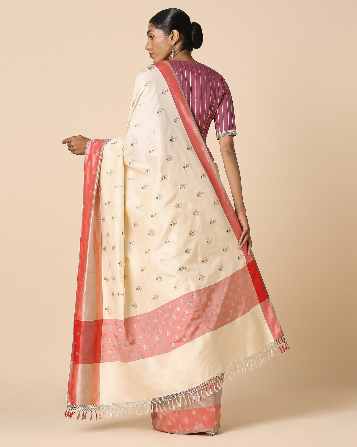Malee Banarasi Kadwa Silk Saree