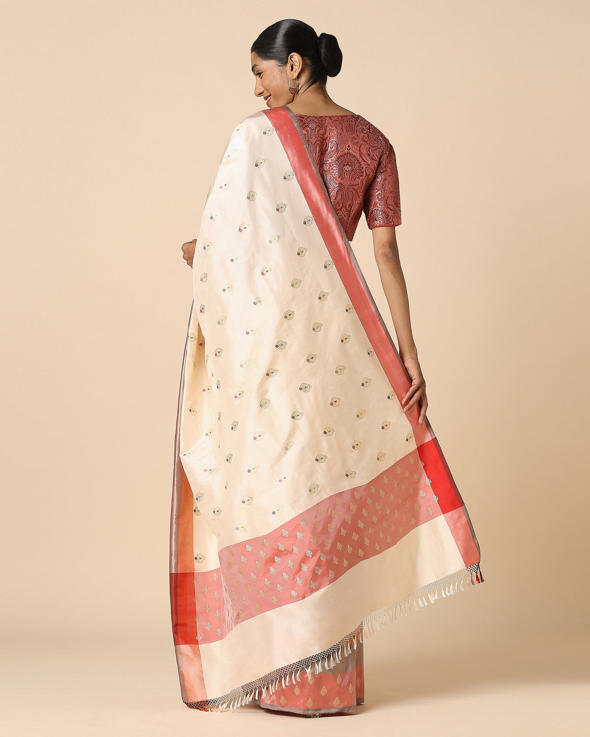 Malee Banarasi Kadwa Silk Saree