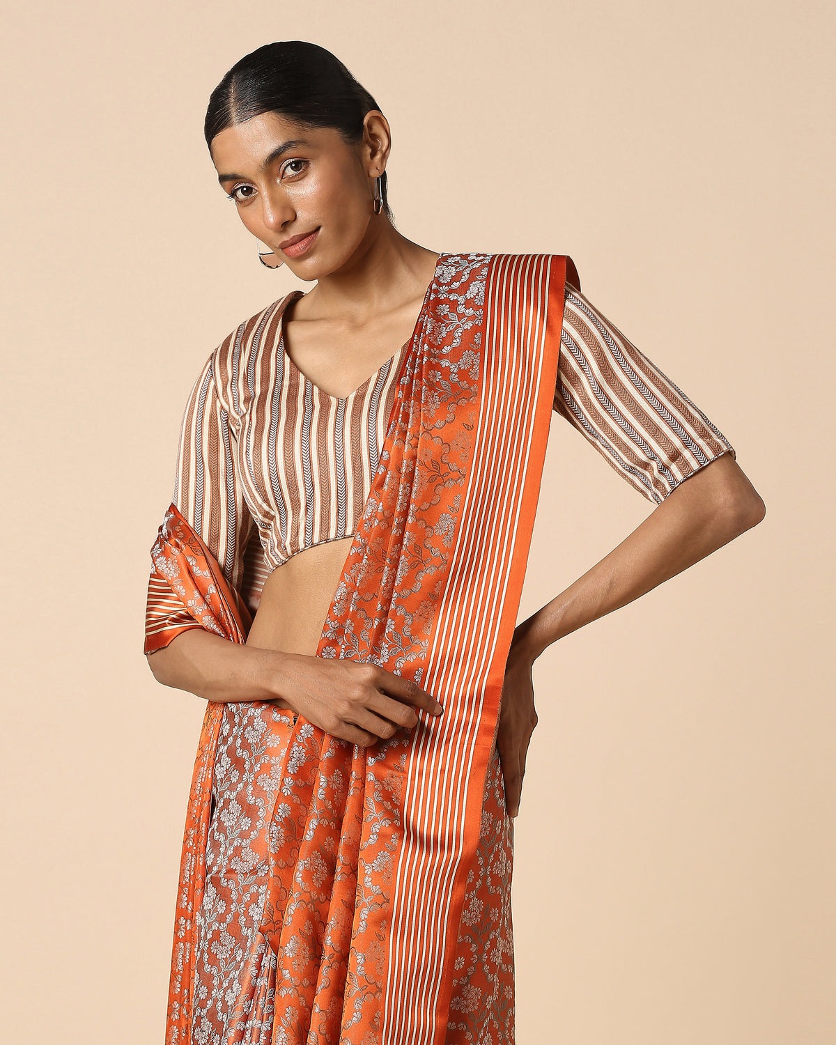 Devon Banarasi Tanchoi Silk Saree