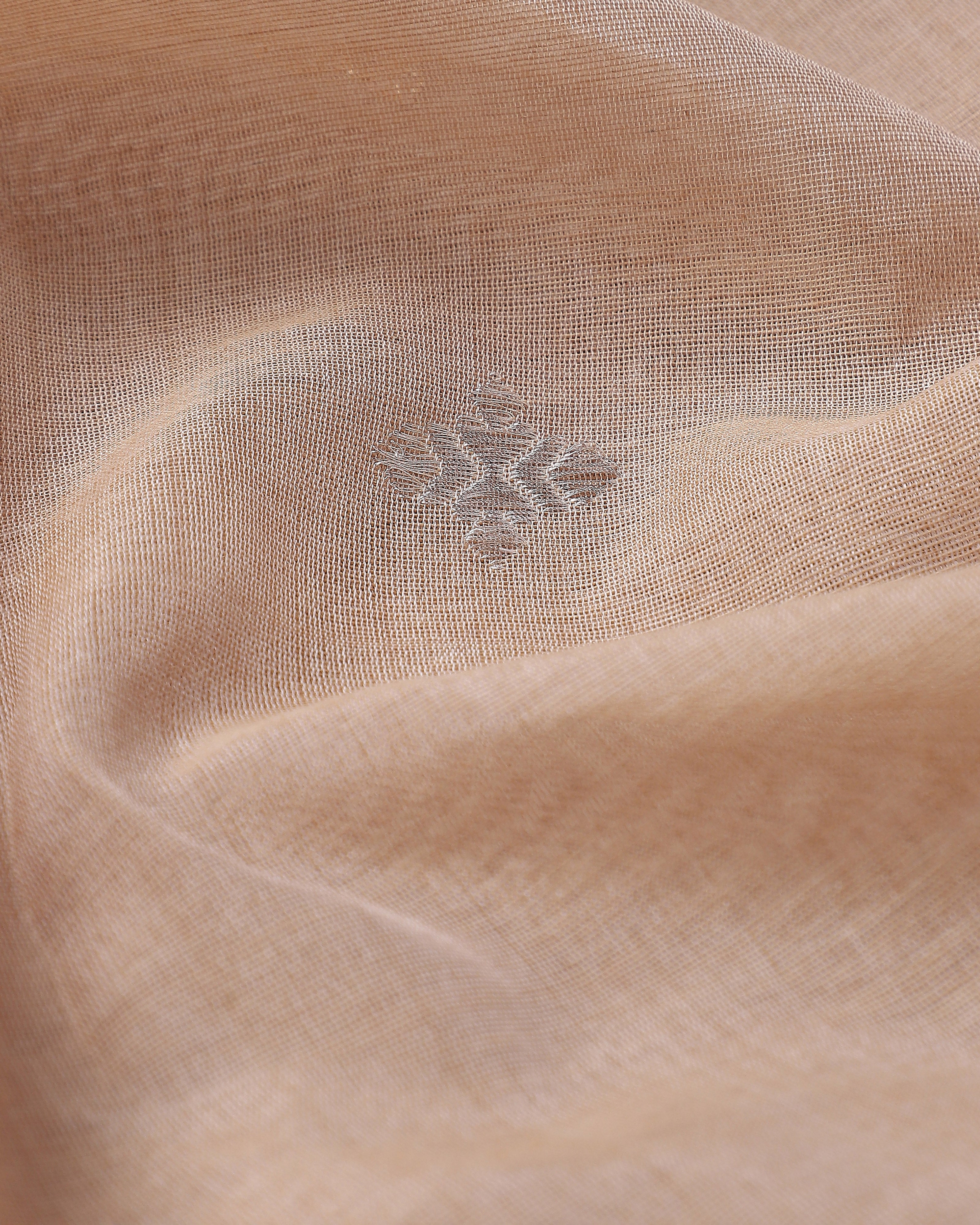 Saumya Banarasi Kadwa Brown Cotton Saree