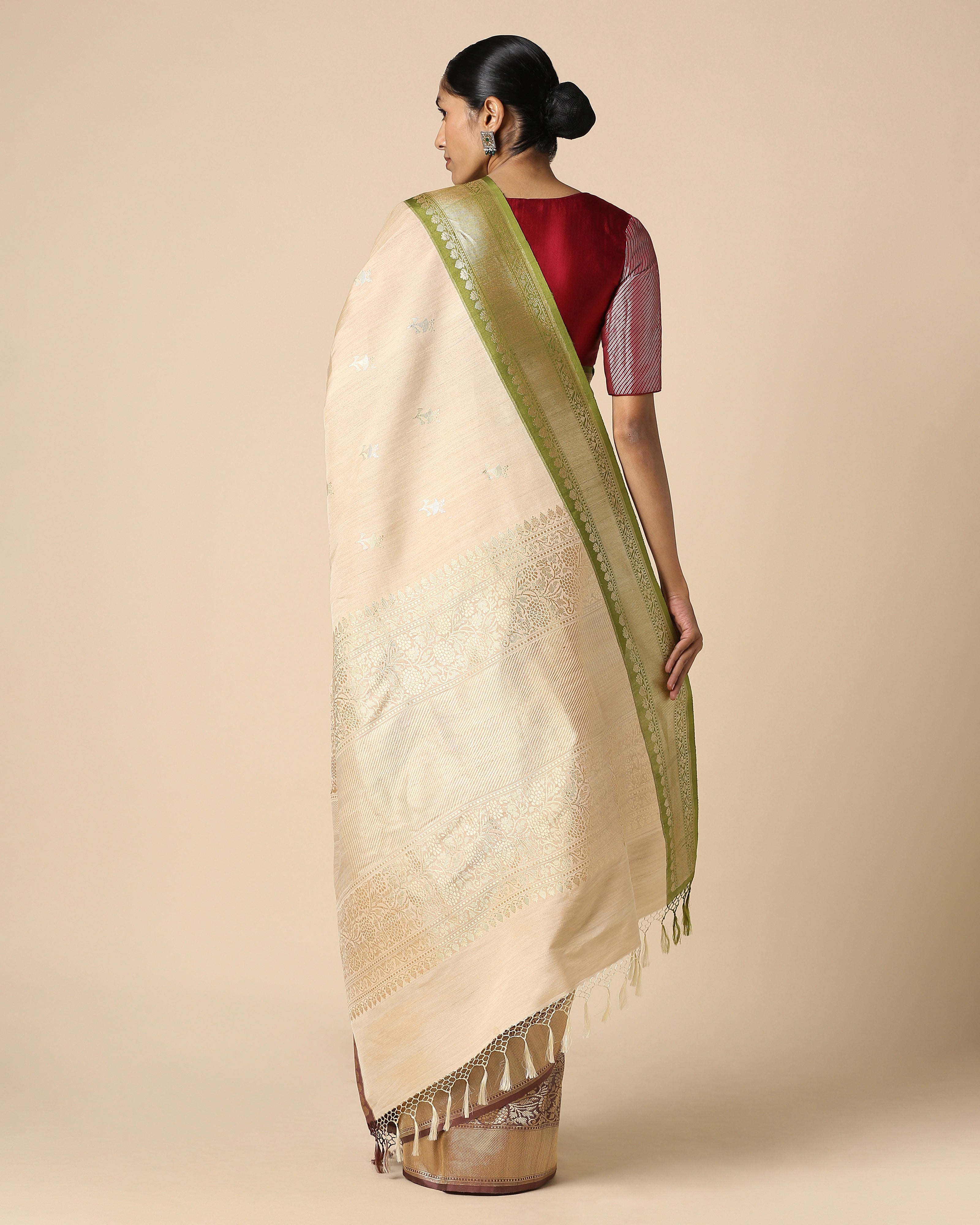 Sarva Banarasi Kadwa Silk Saree