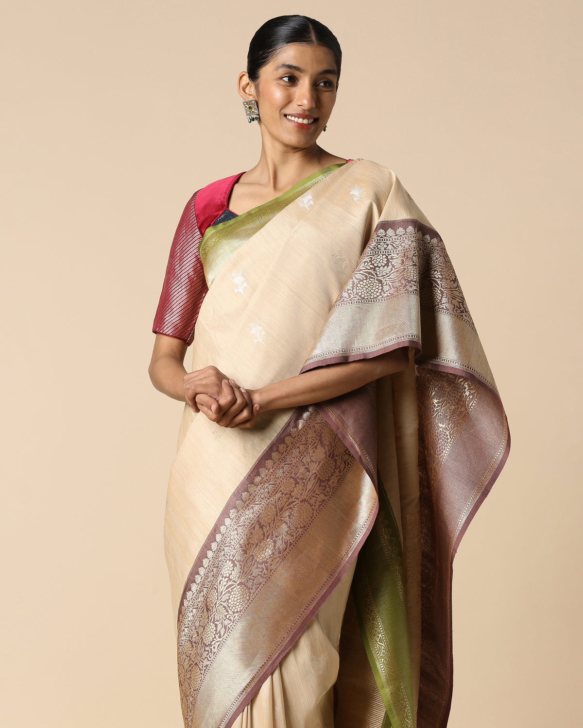 Sarva Banarasi Kadwa Silk Saree