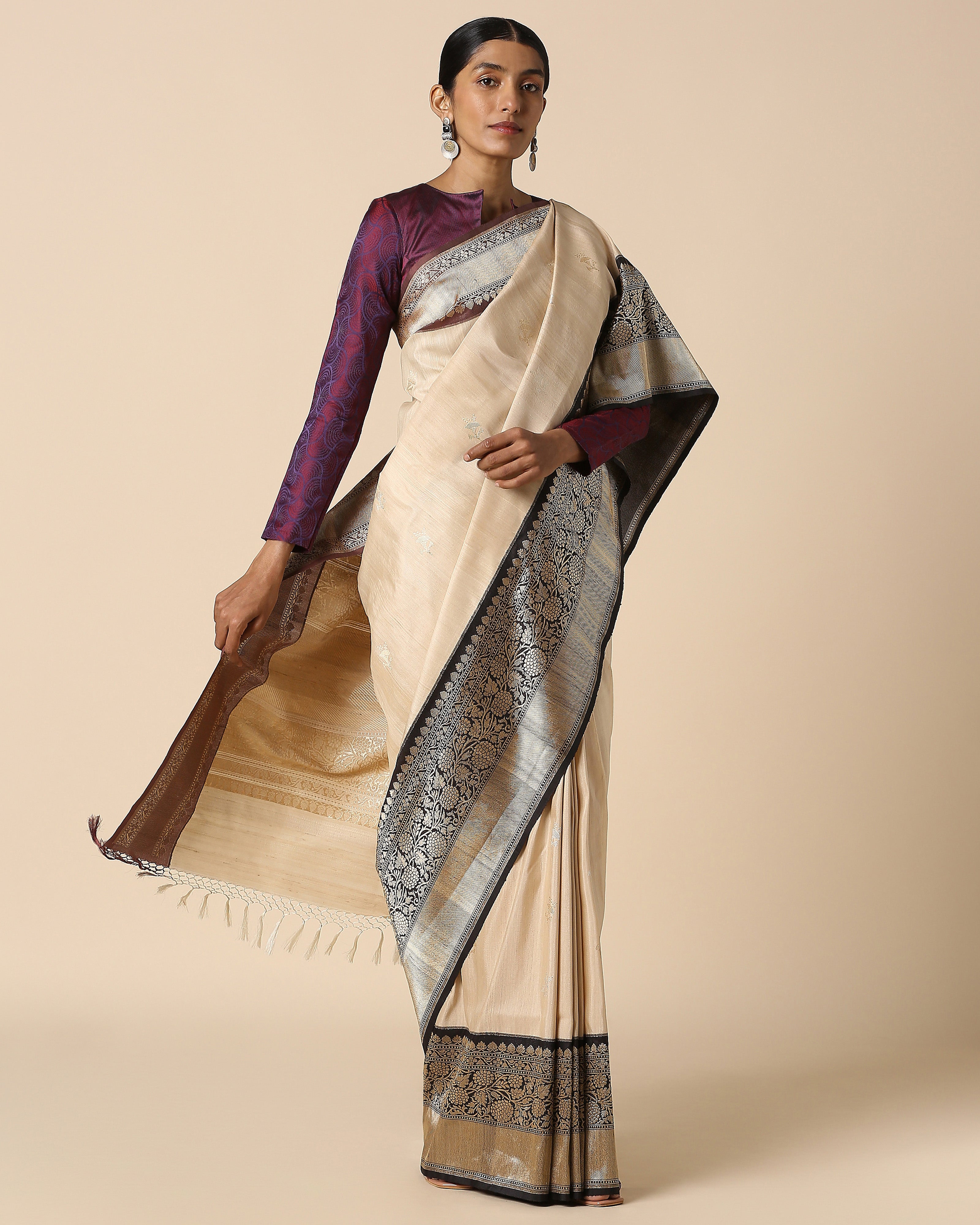Sarva Banarasi Kadwa Silk Saree